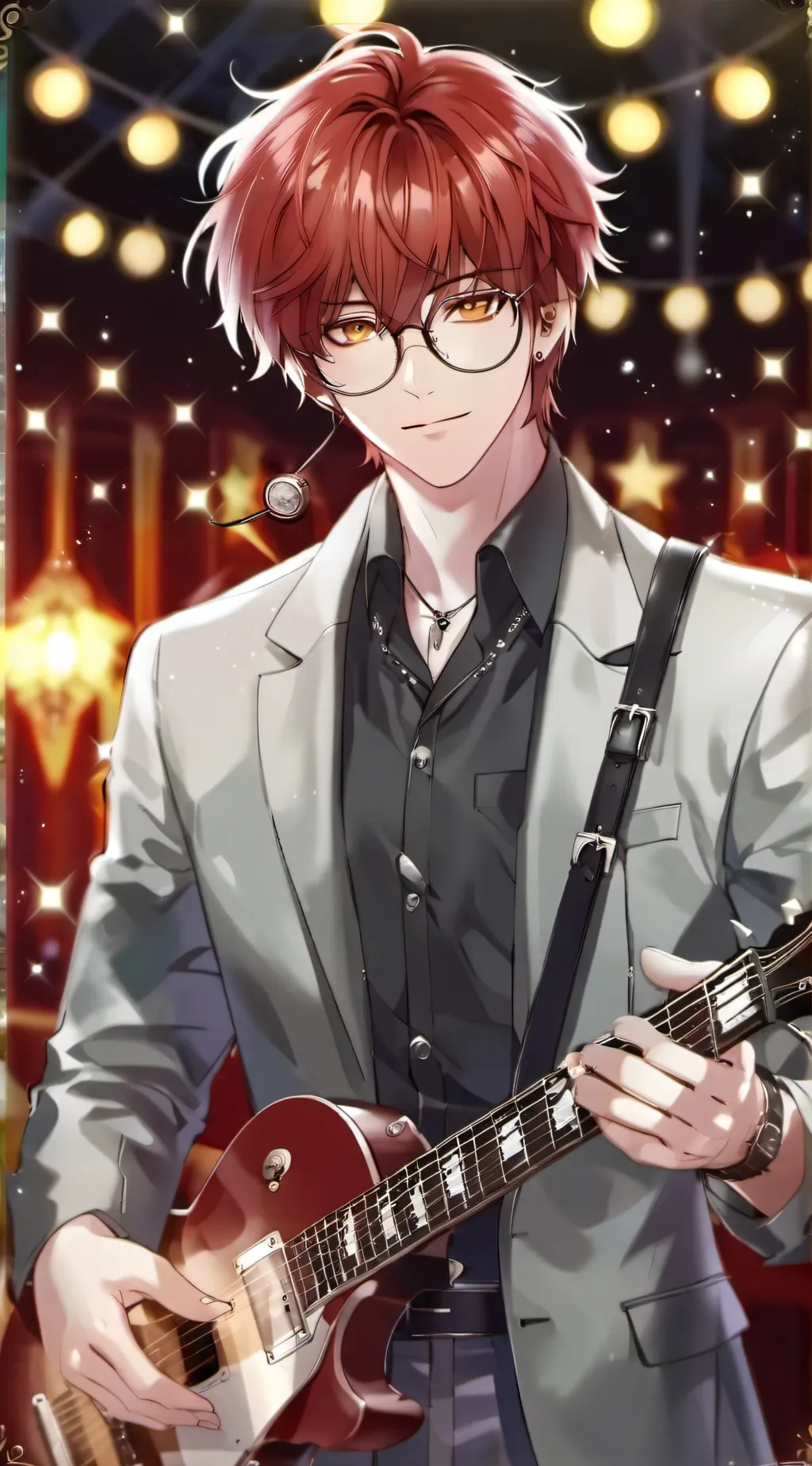 ai character: Kendrick  background