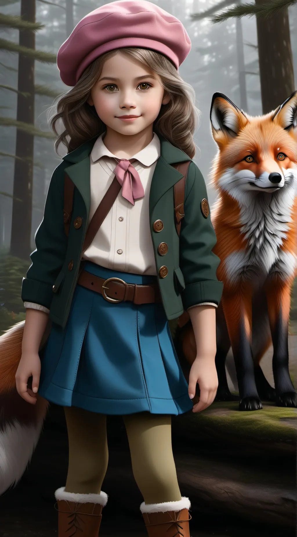 ai character: Little Missfortune background