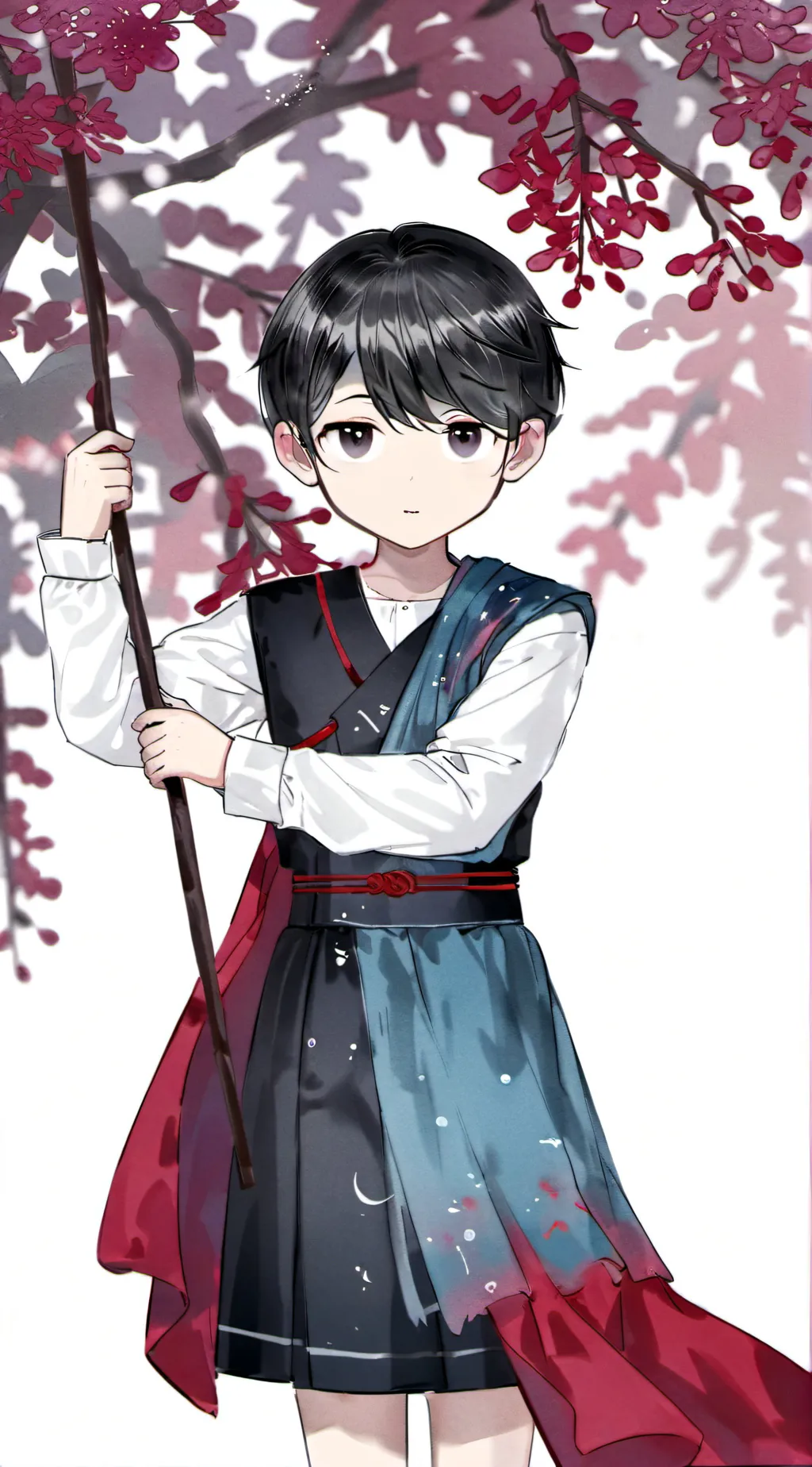 ai character: 0mori  background