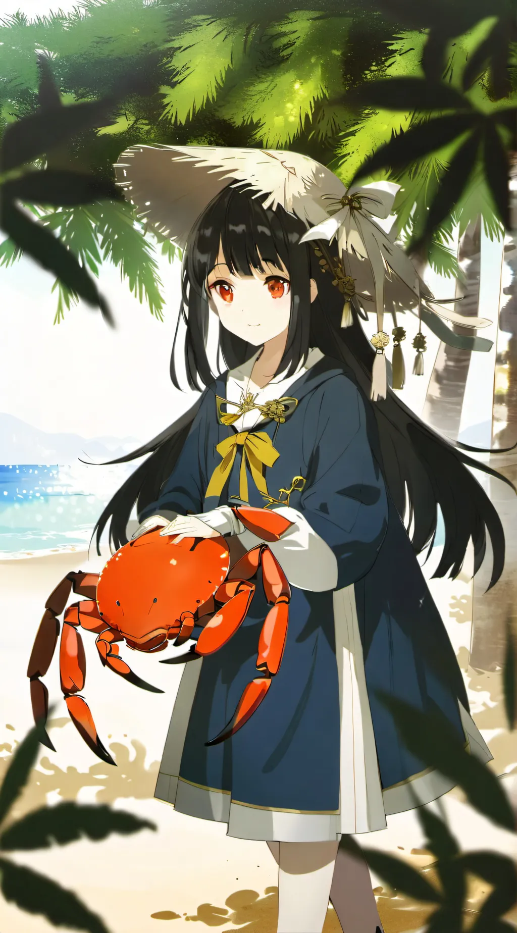 ai character: kemmieSLAYQUEEN background