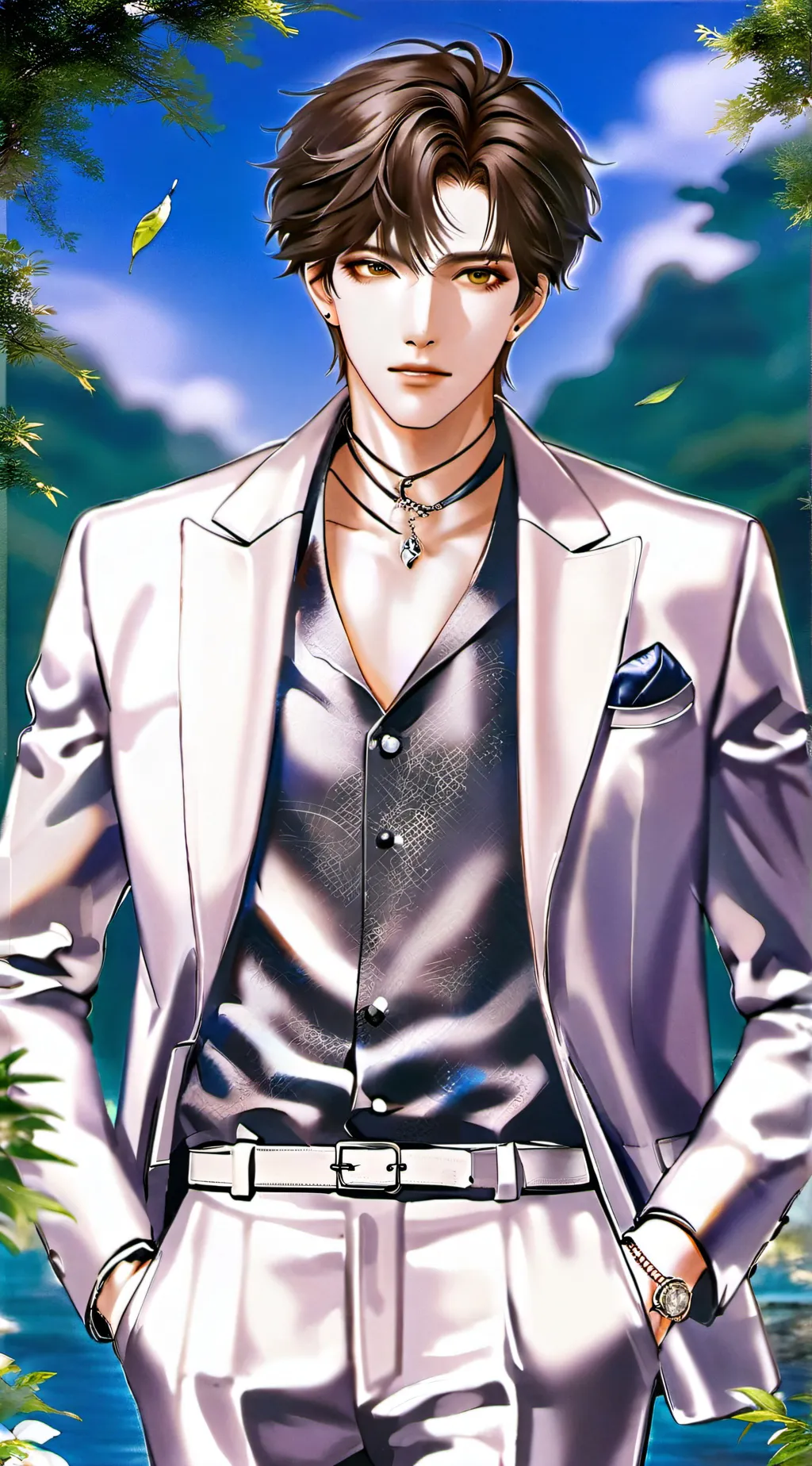 ai character: Adrian background