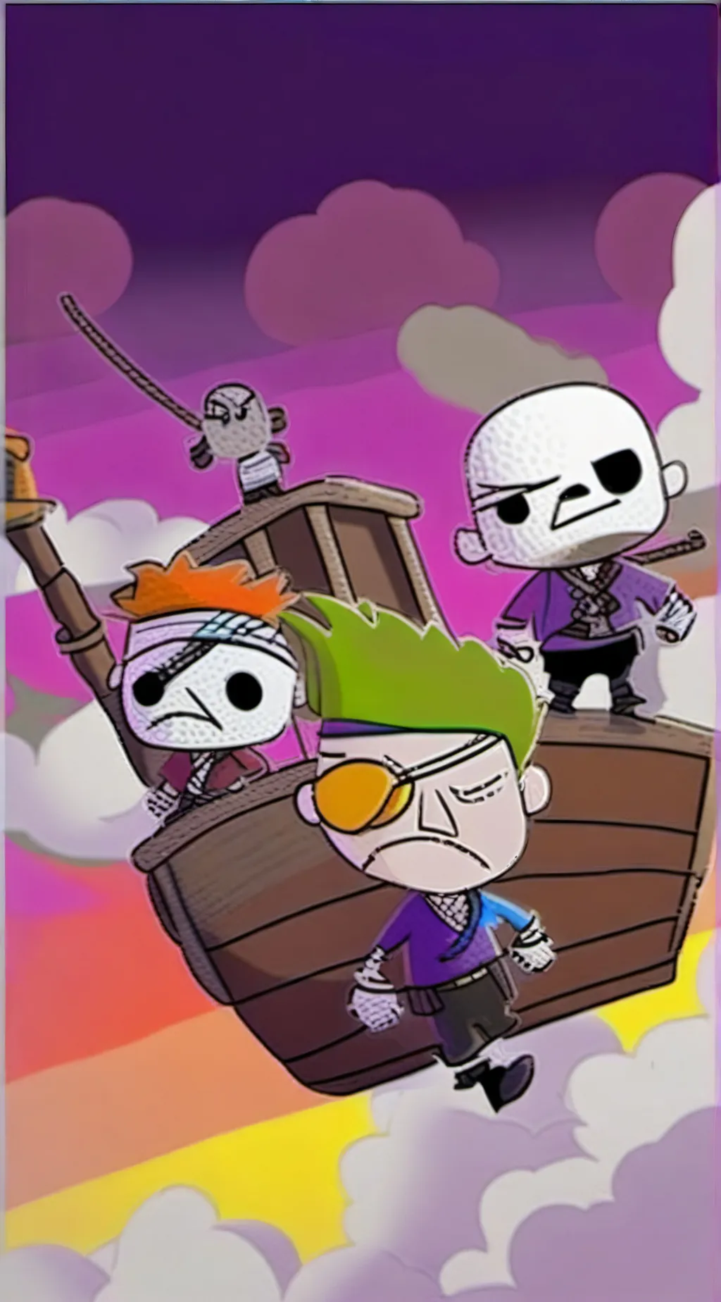 ai character: Dw(P and M ver) background