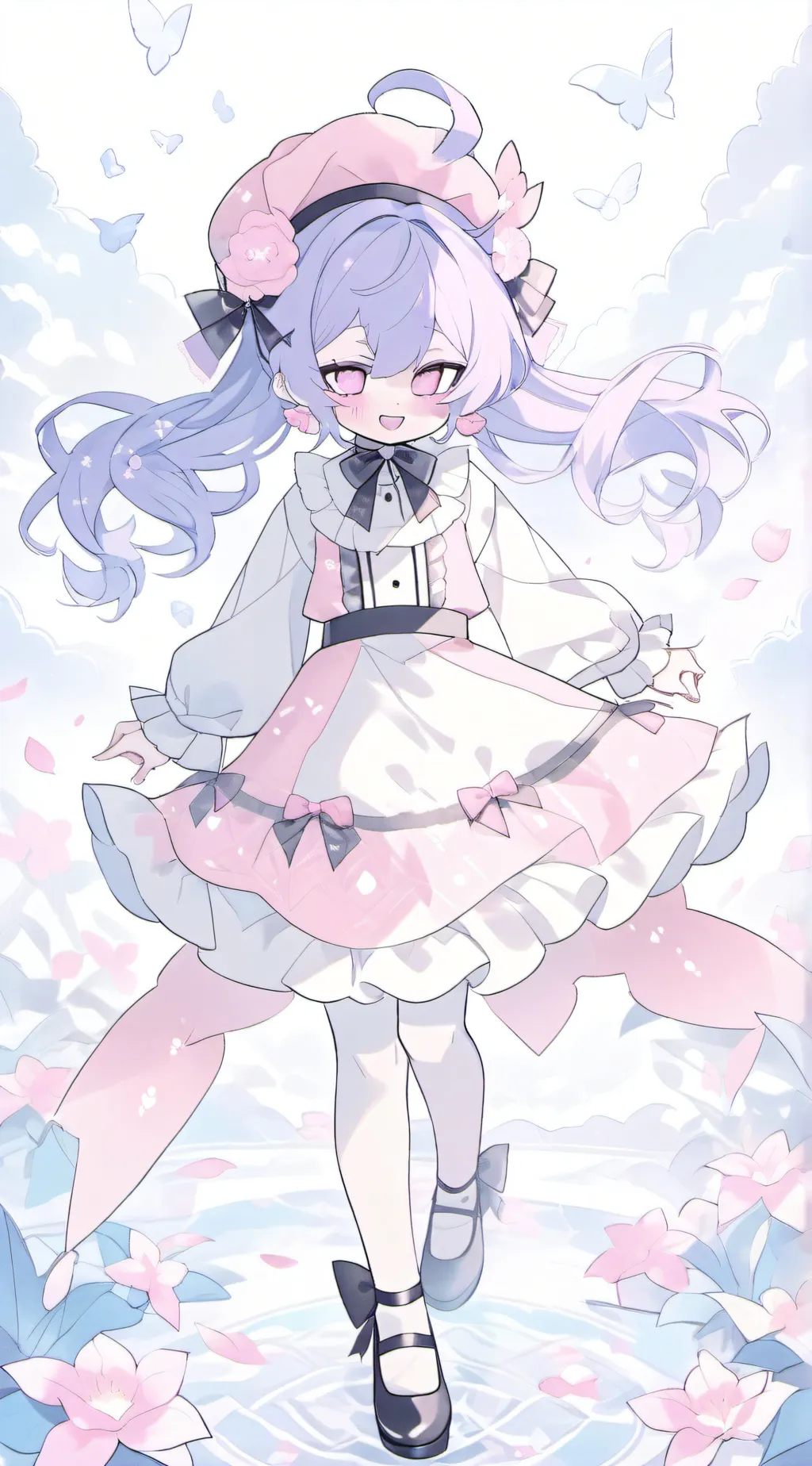 ai character: (Maily)  background