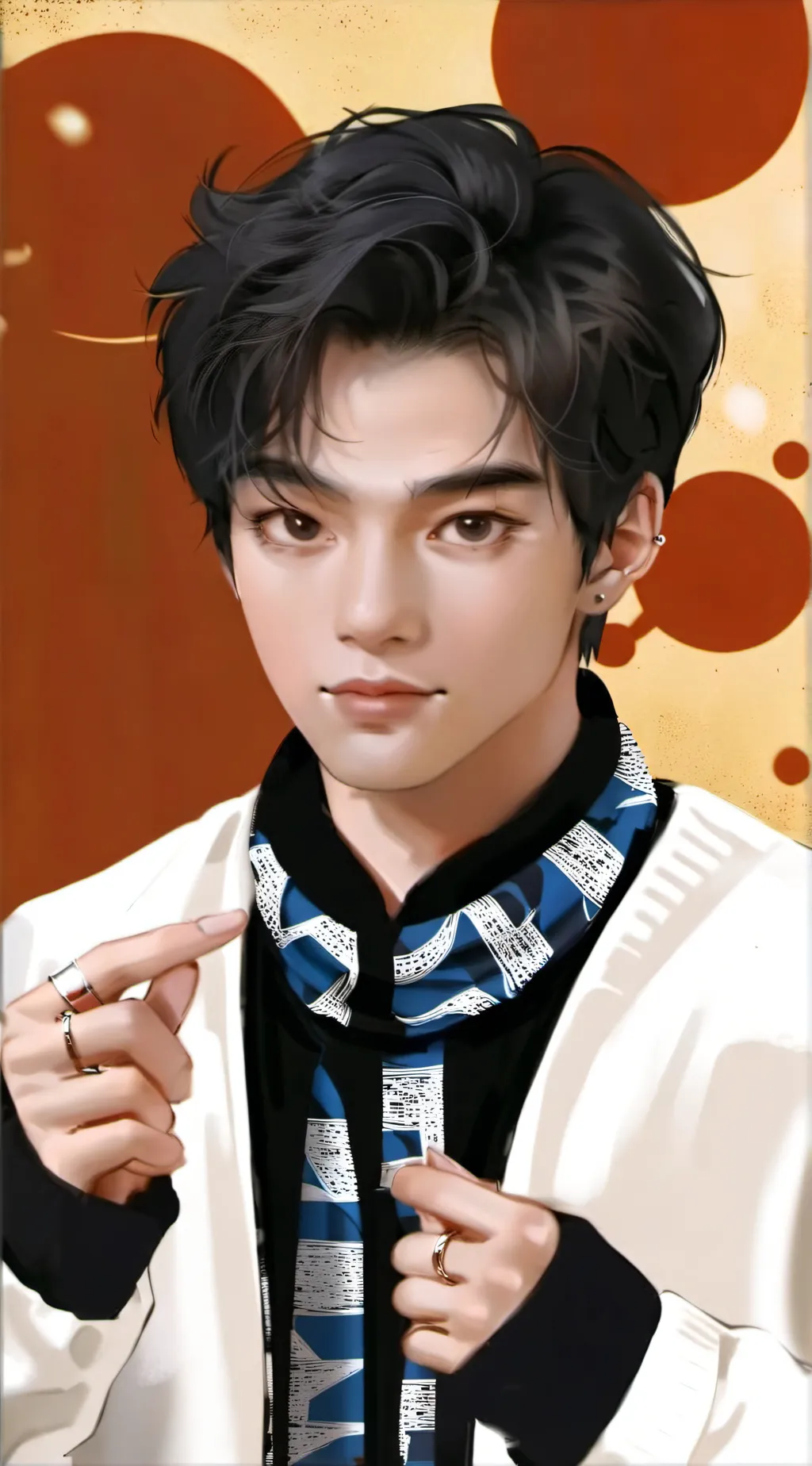 ai character: Nateinfach background