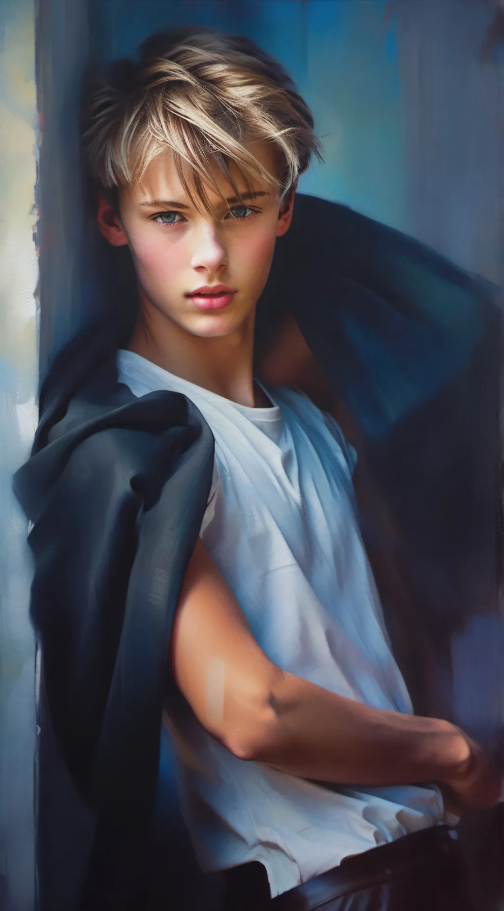 ai character: Àlex  background