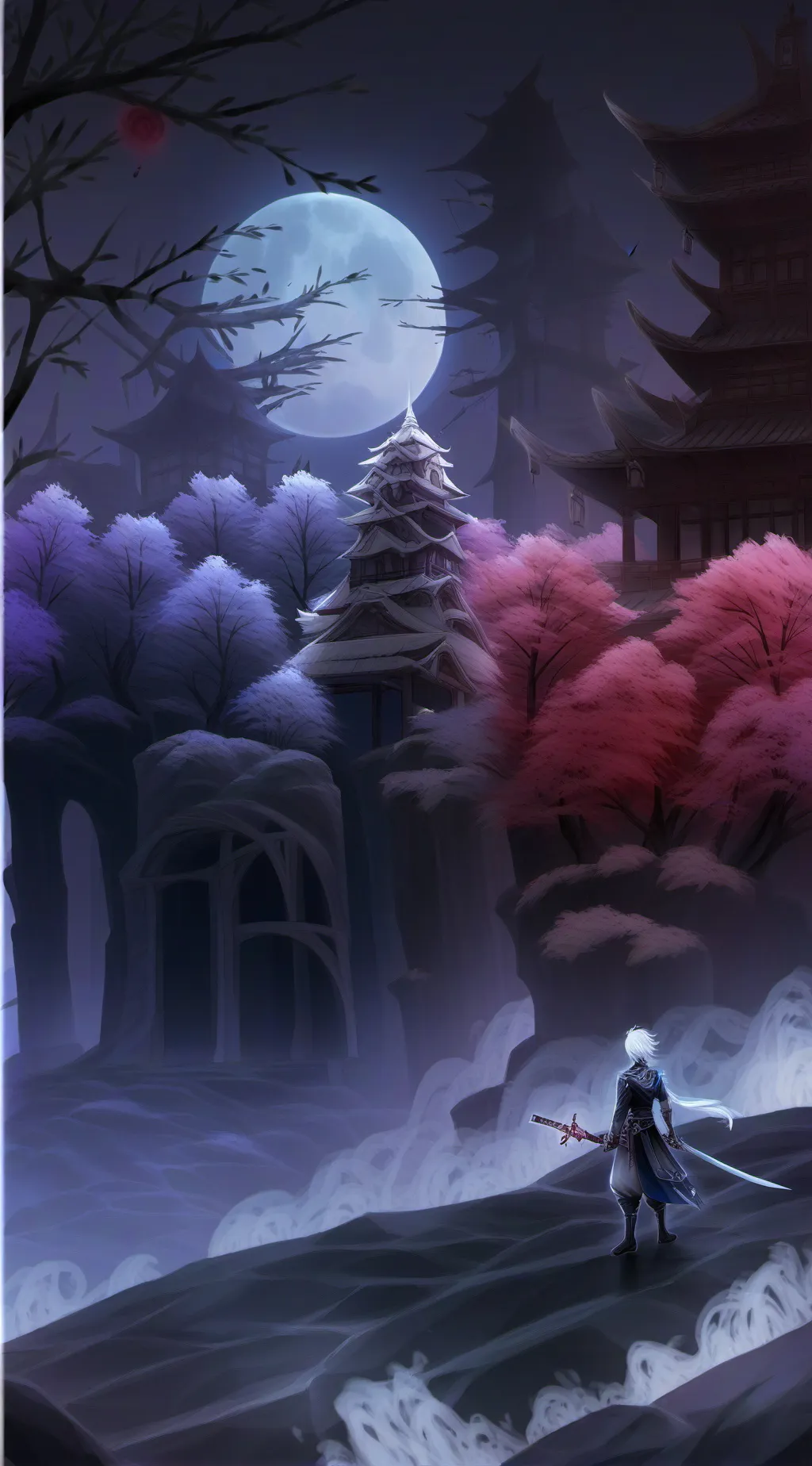 ai character: CREEPY 💀 background