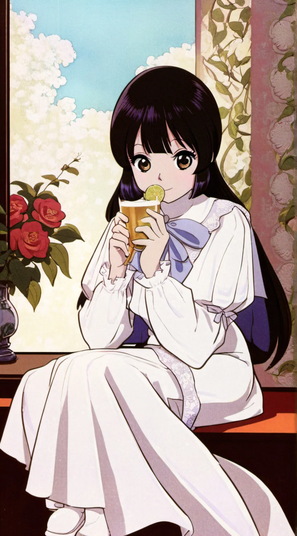 ai character: Hello stupid background