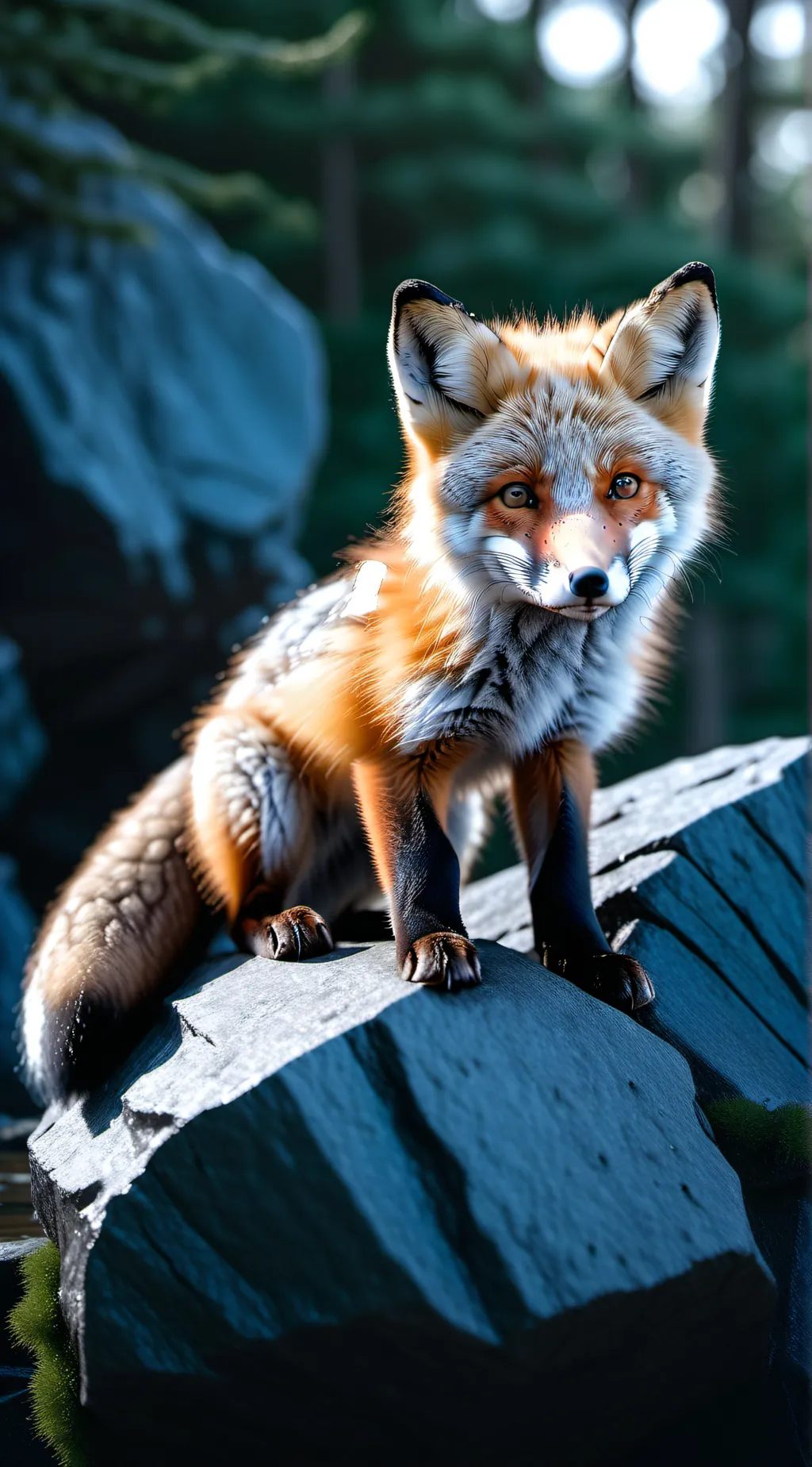 ai character: Foxy background