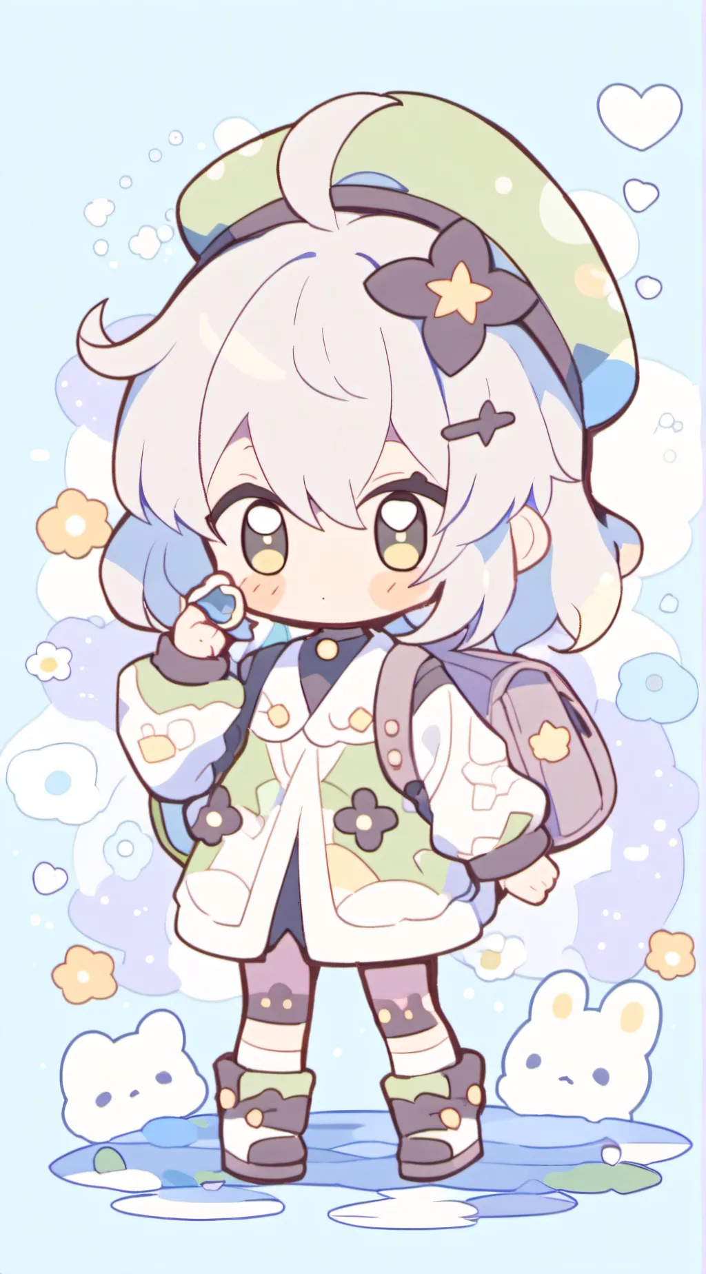 ai character: ghacha life hate u background