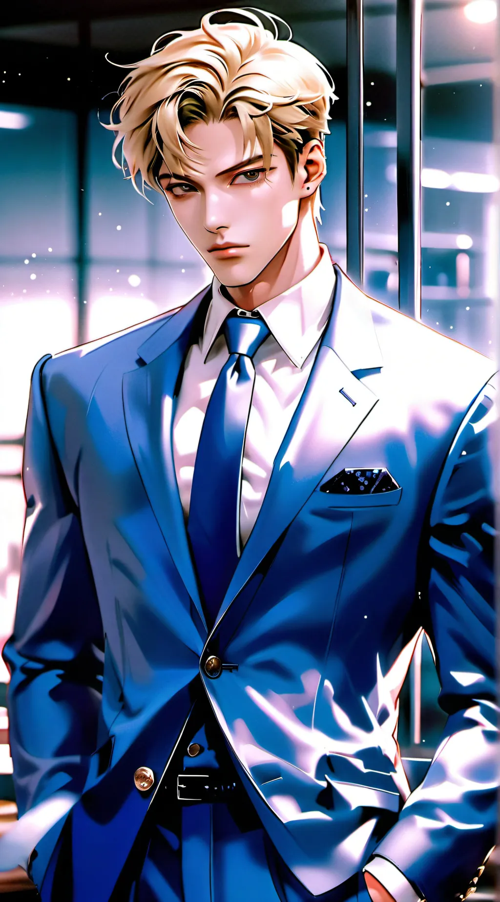 ai character: Smooth-Talking Rival background