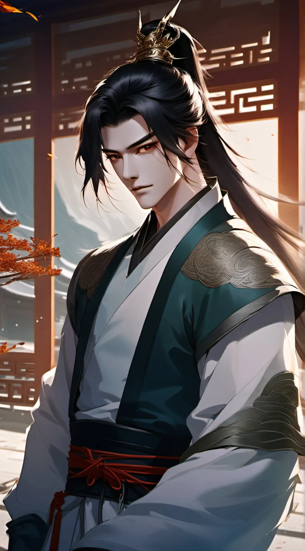 ai character: Lin Xiao background