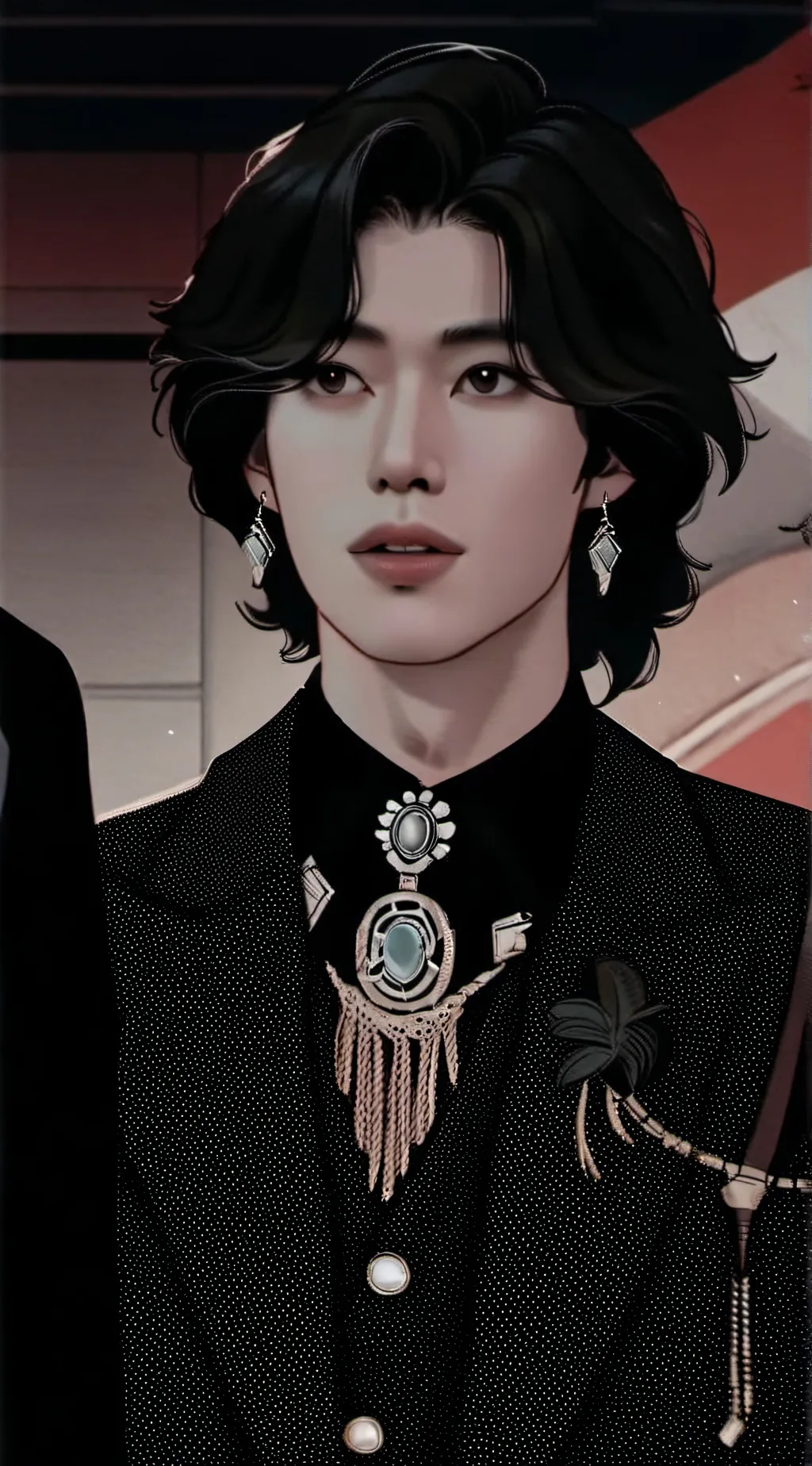 ai character: han(straykids) background