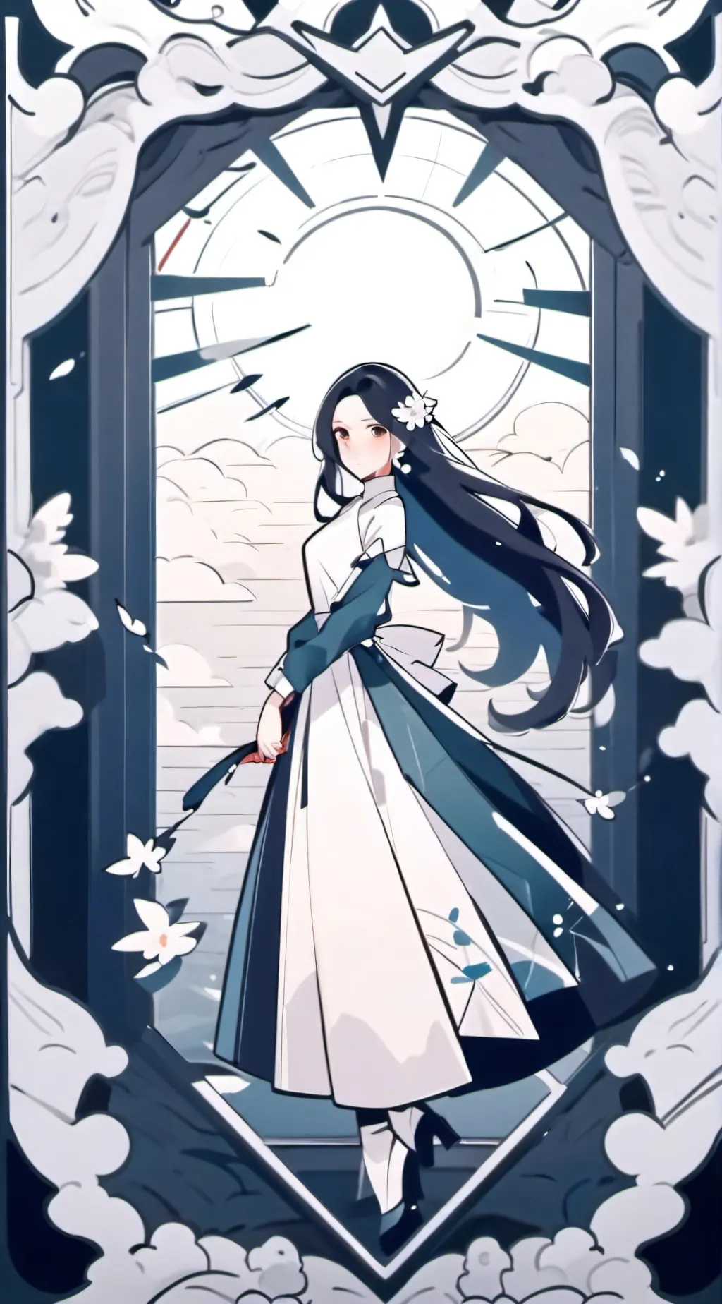 ai character: ellie went missing background