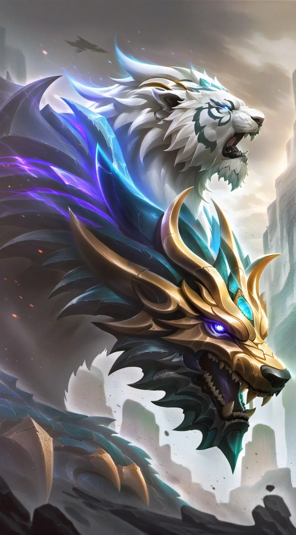 ai character: Mha background