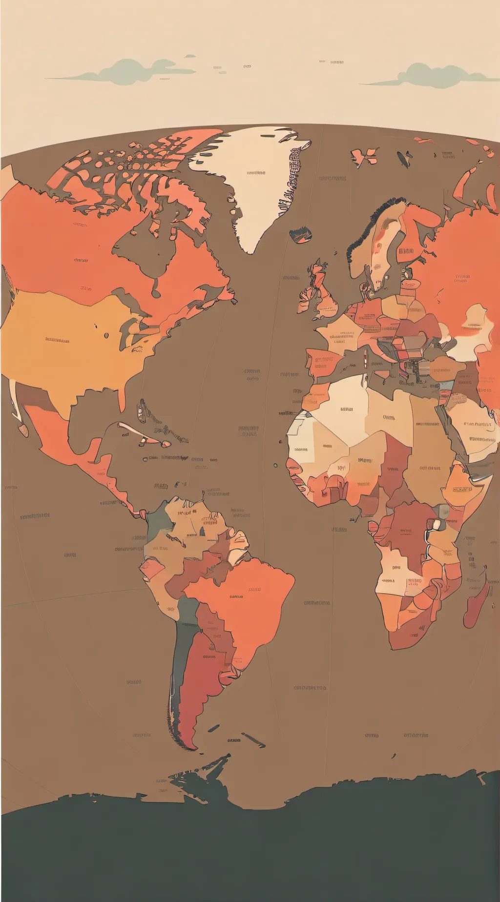 ai character: EARTHQUAKE WARNING background