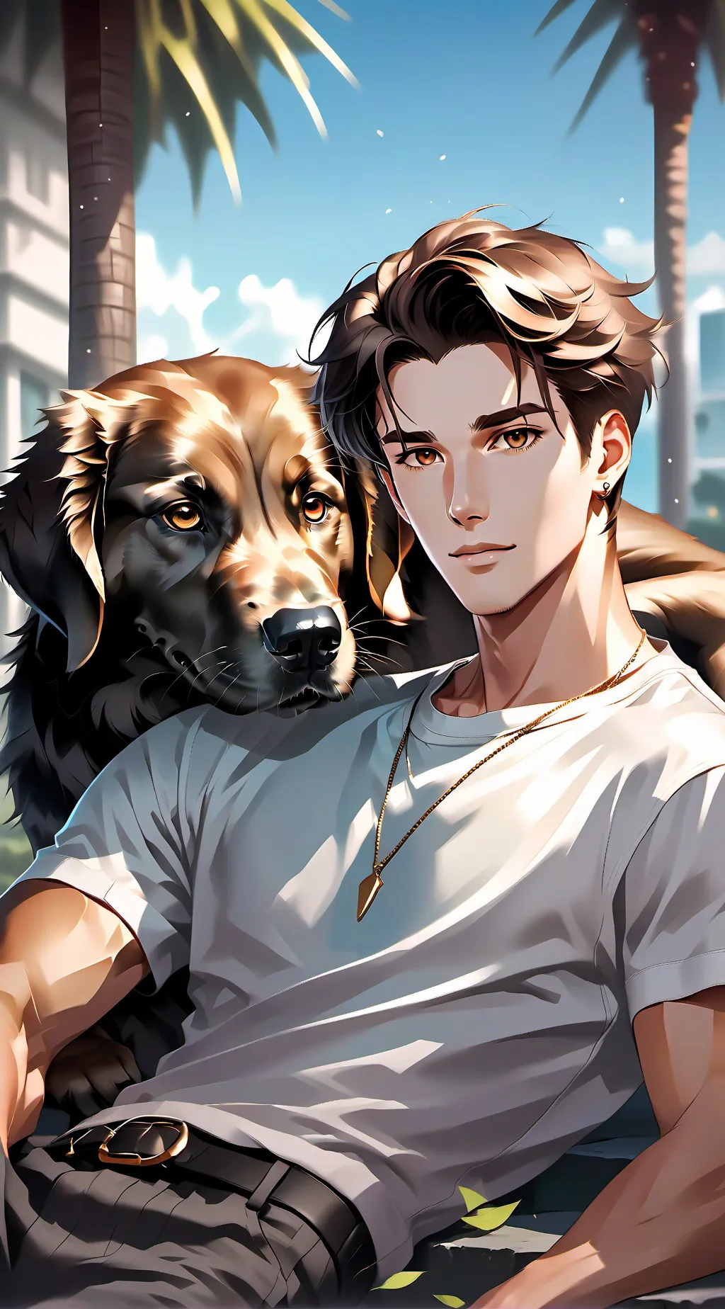 ai character: Carter background