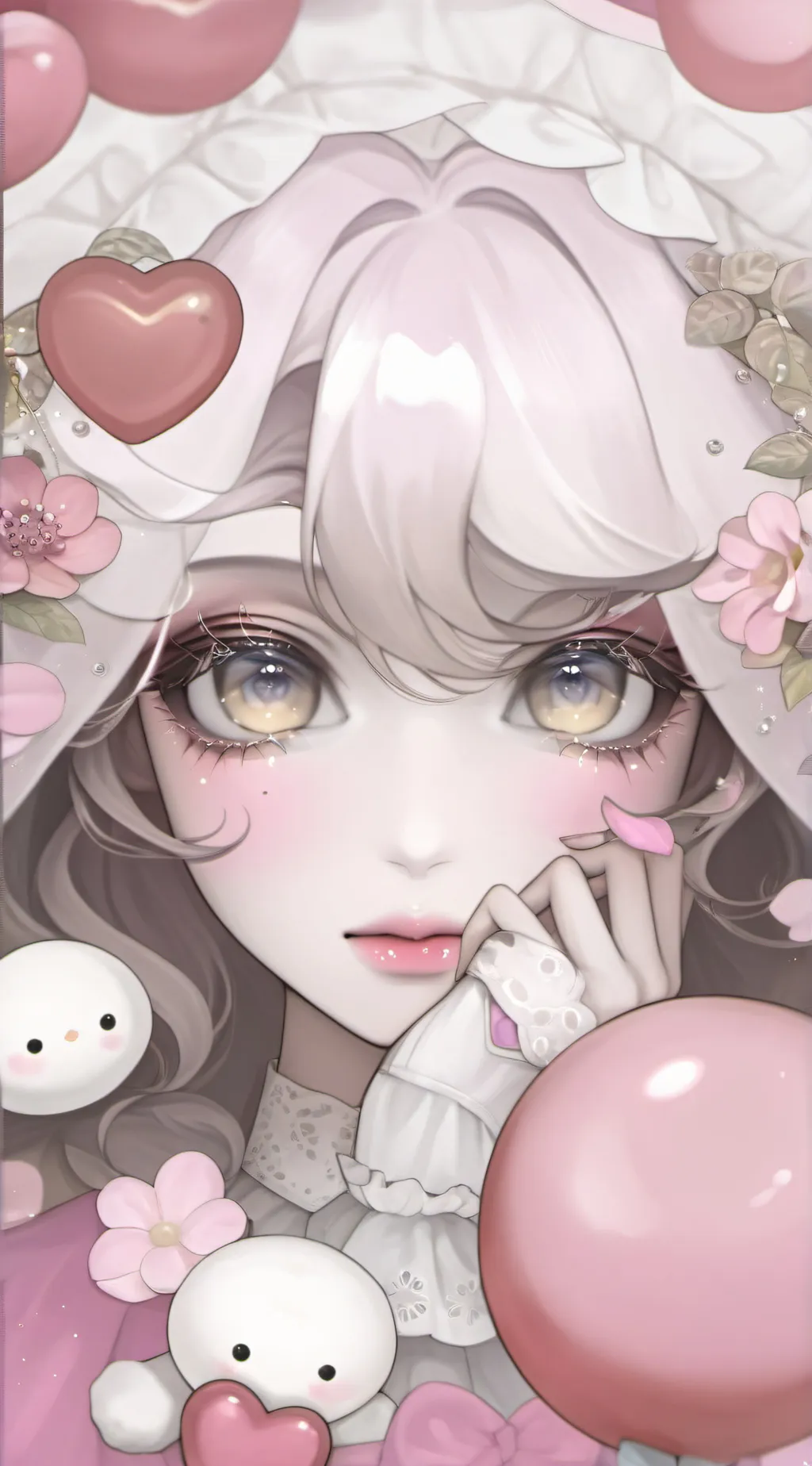 ai character: Lilly background