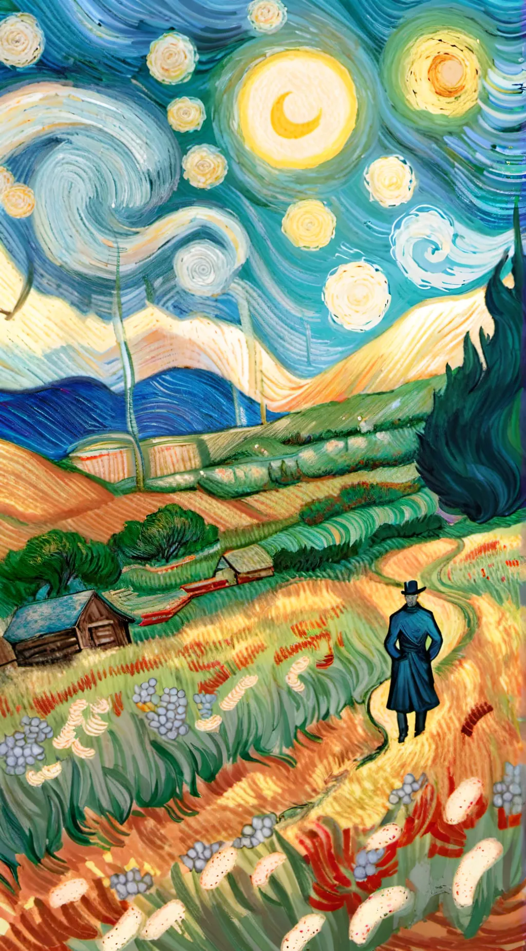 ai character: Request  background