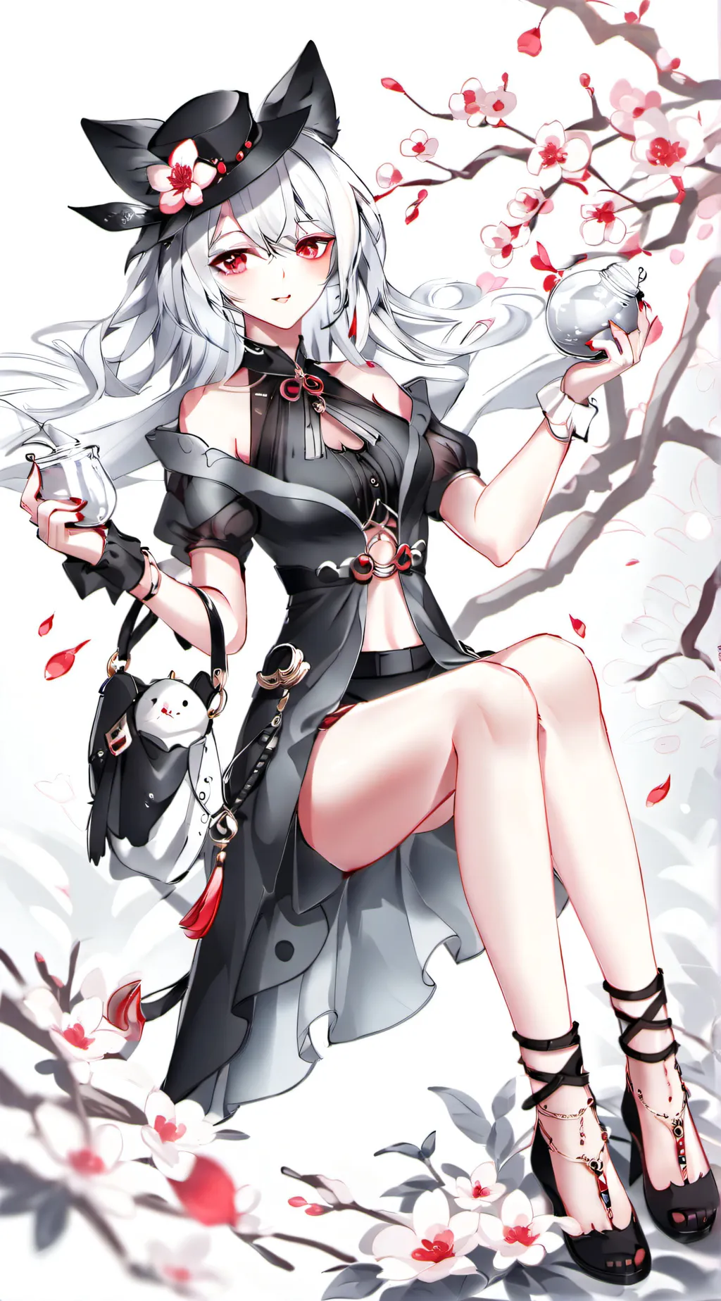 ai character: Ania  background