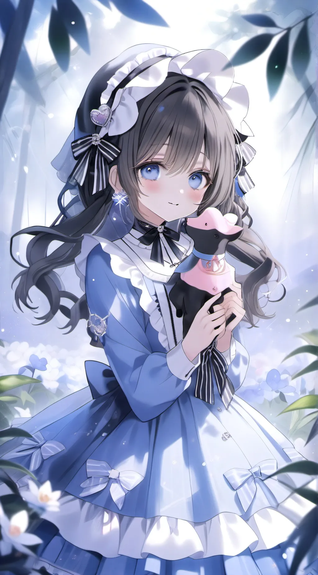 ai character: luna background