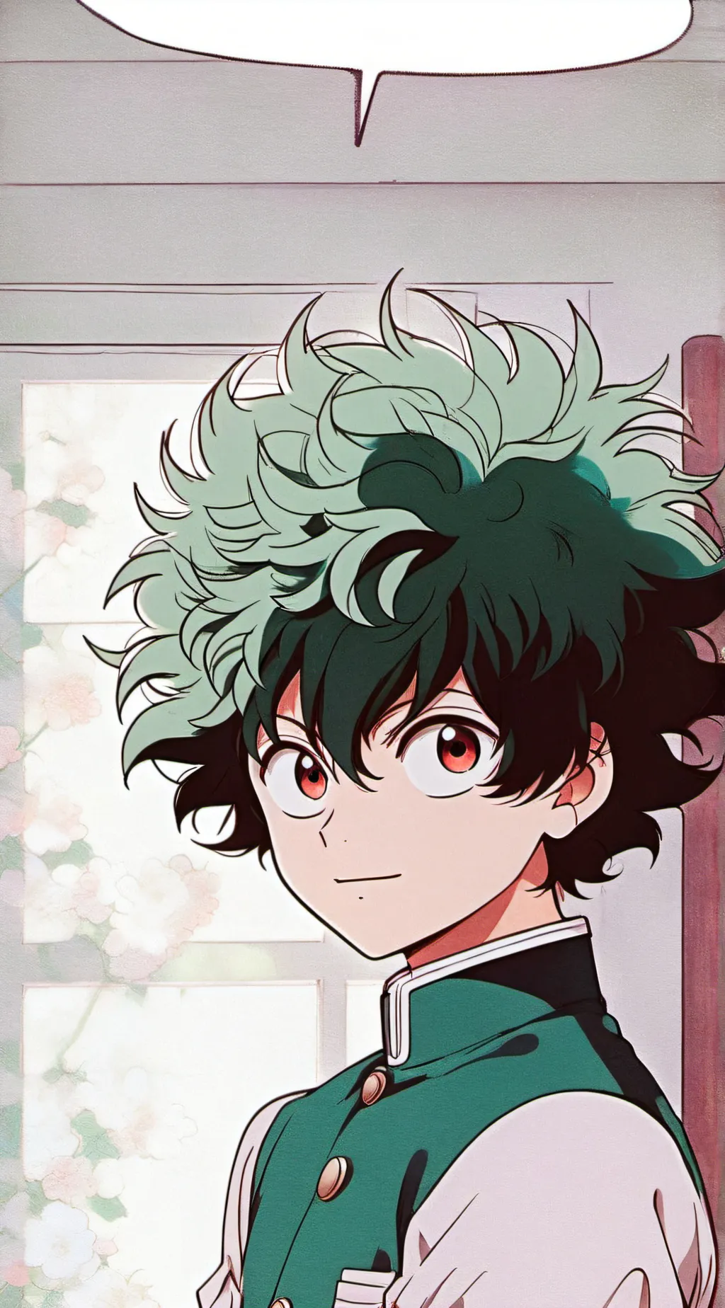 ai character: MHA new girl background