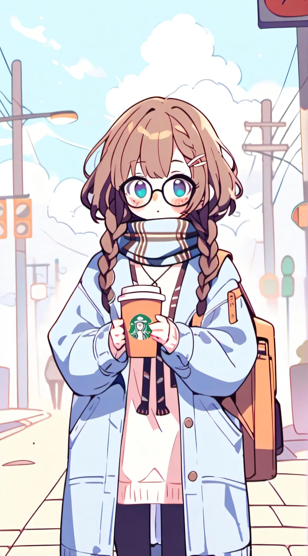 ai character: Emi Rembrand background