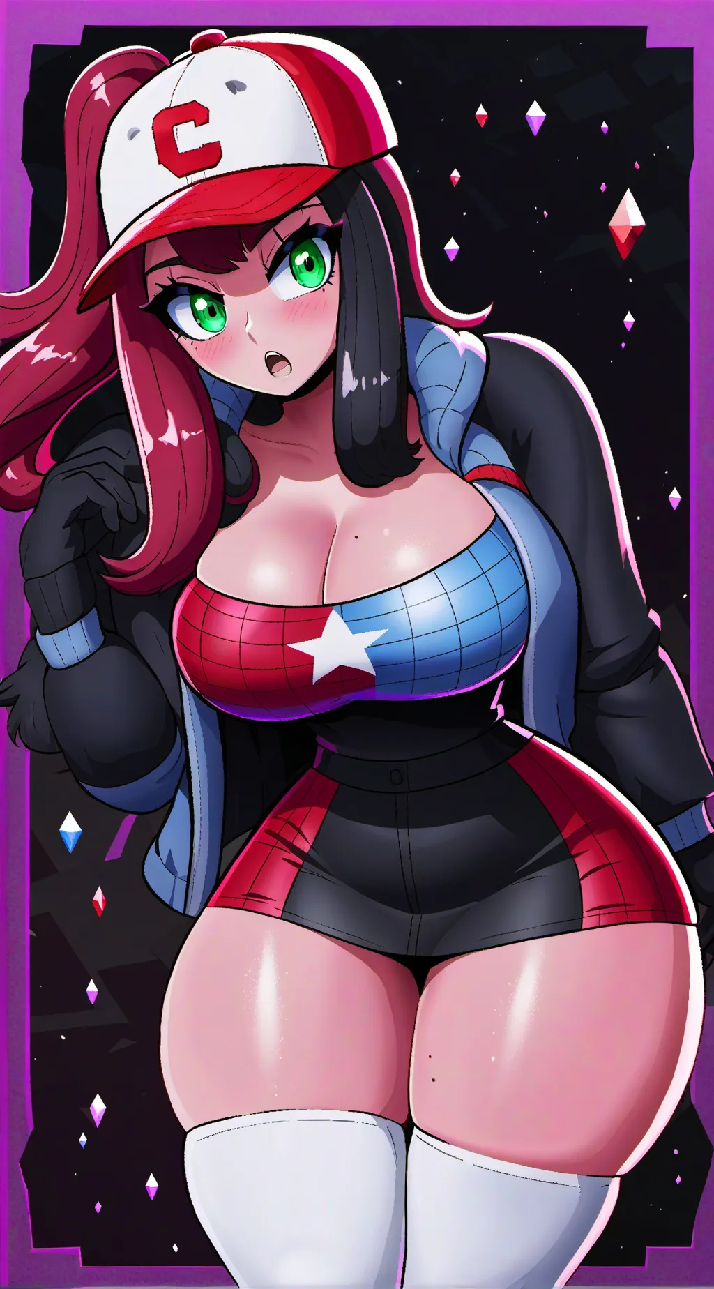 ai character: veronyka  background