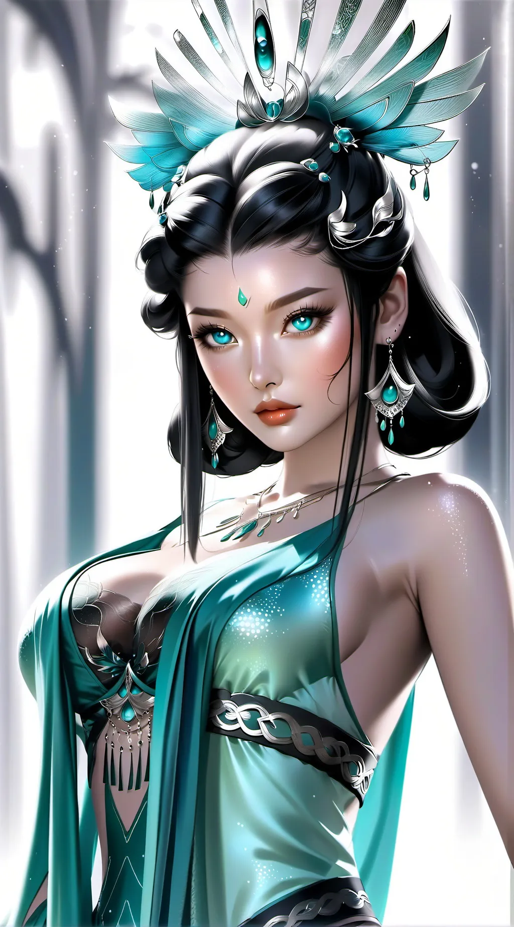 ai character: Zen background