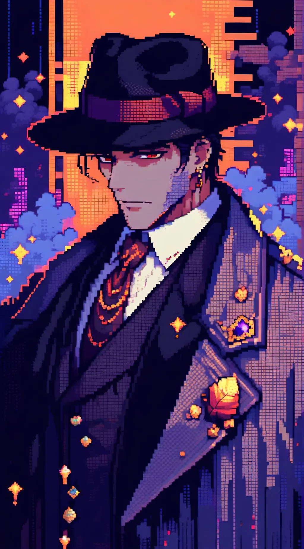 ai character: Mafia boss background