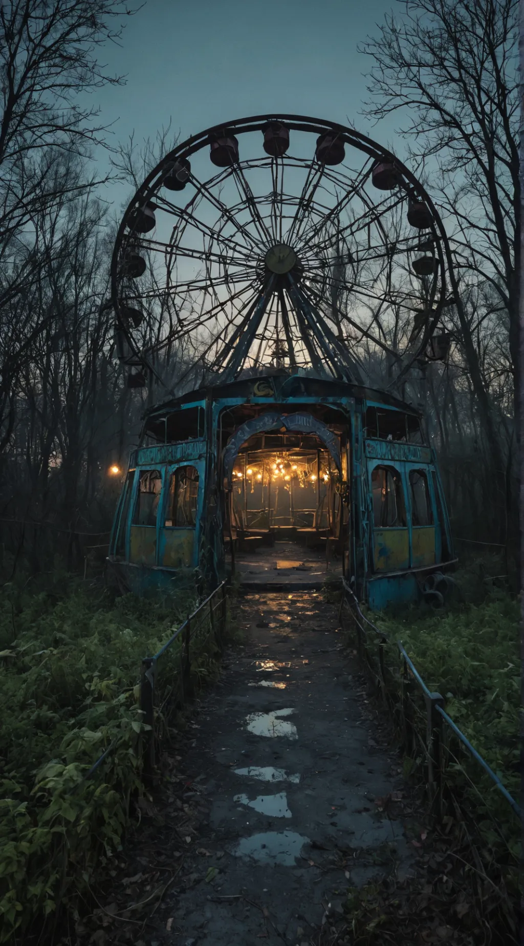 ai character: Phobia Park Sim. background