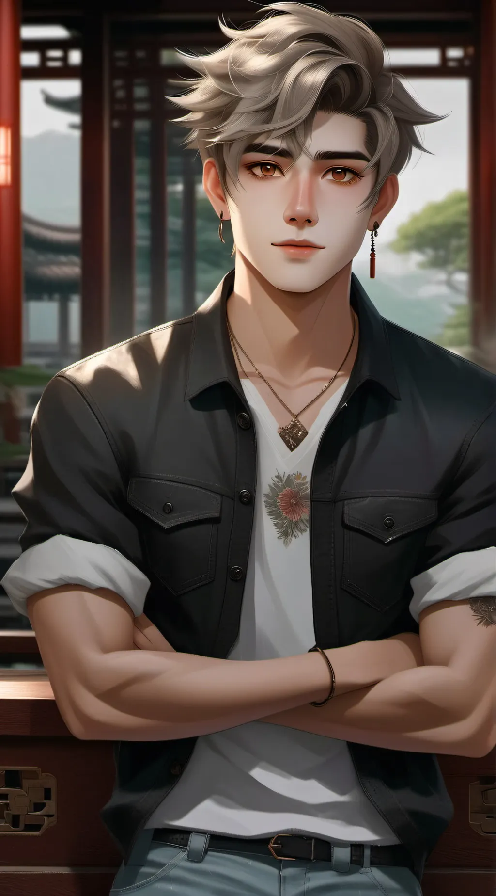 ai character: Taylor background