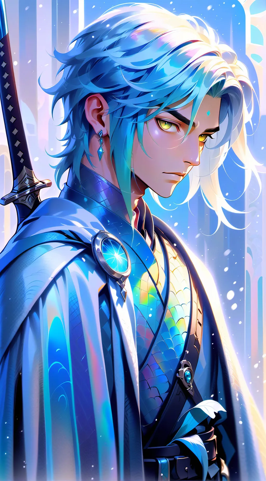 ai character: Lan background