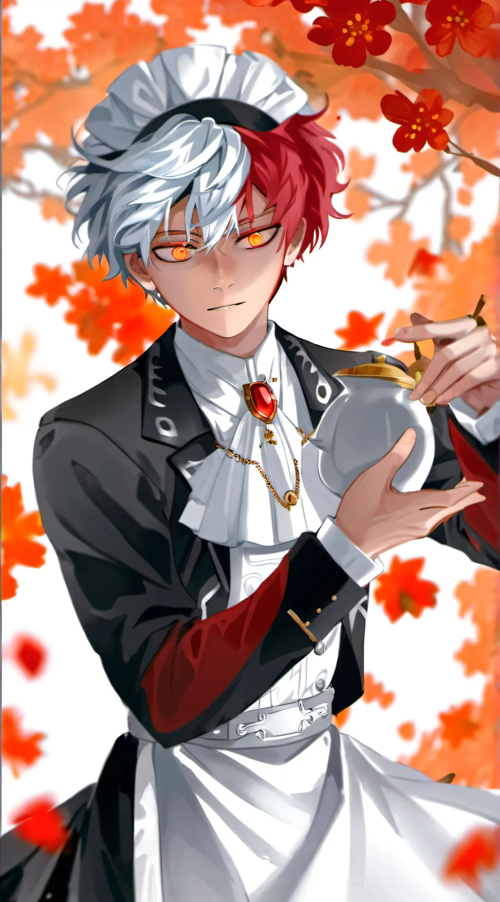 ai character: todoroki  background