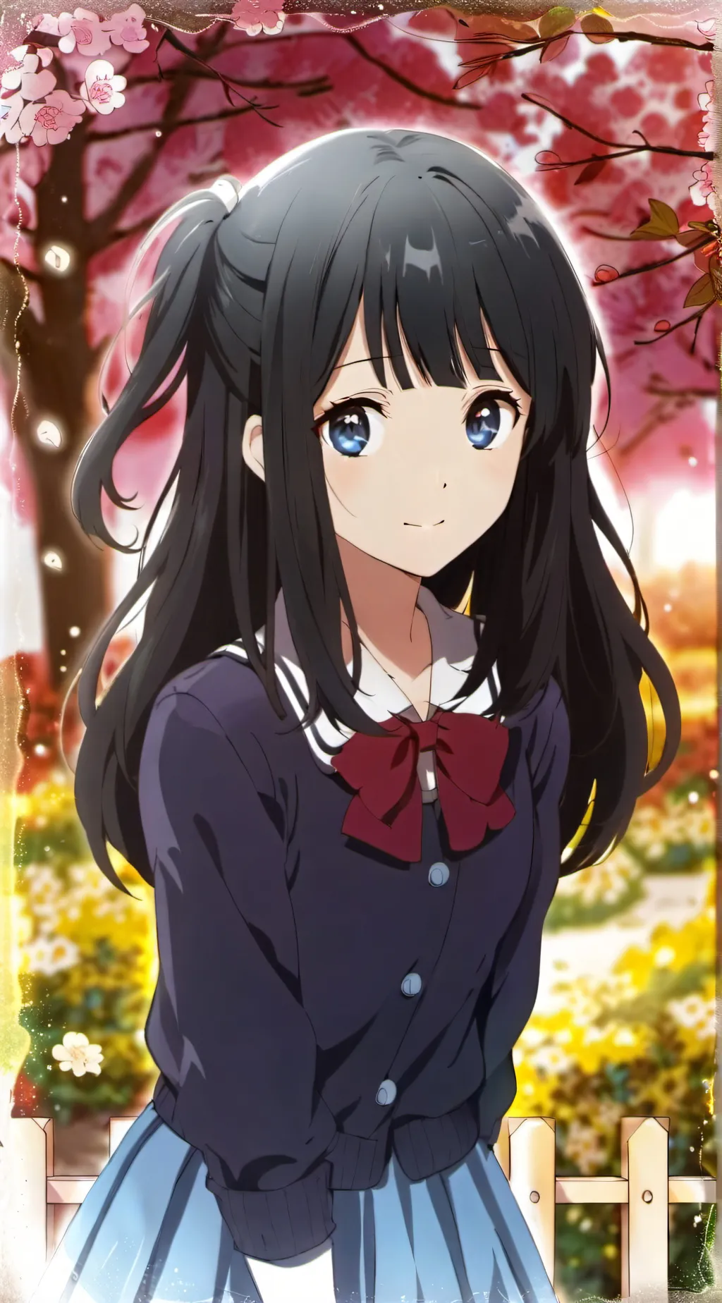 ai character: Yukari Saito  background