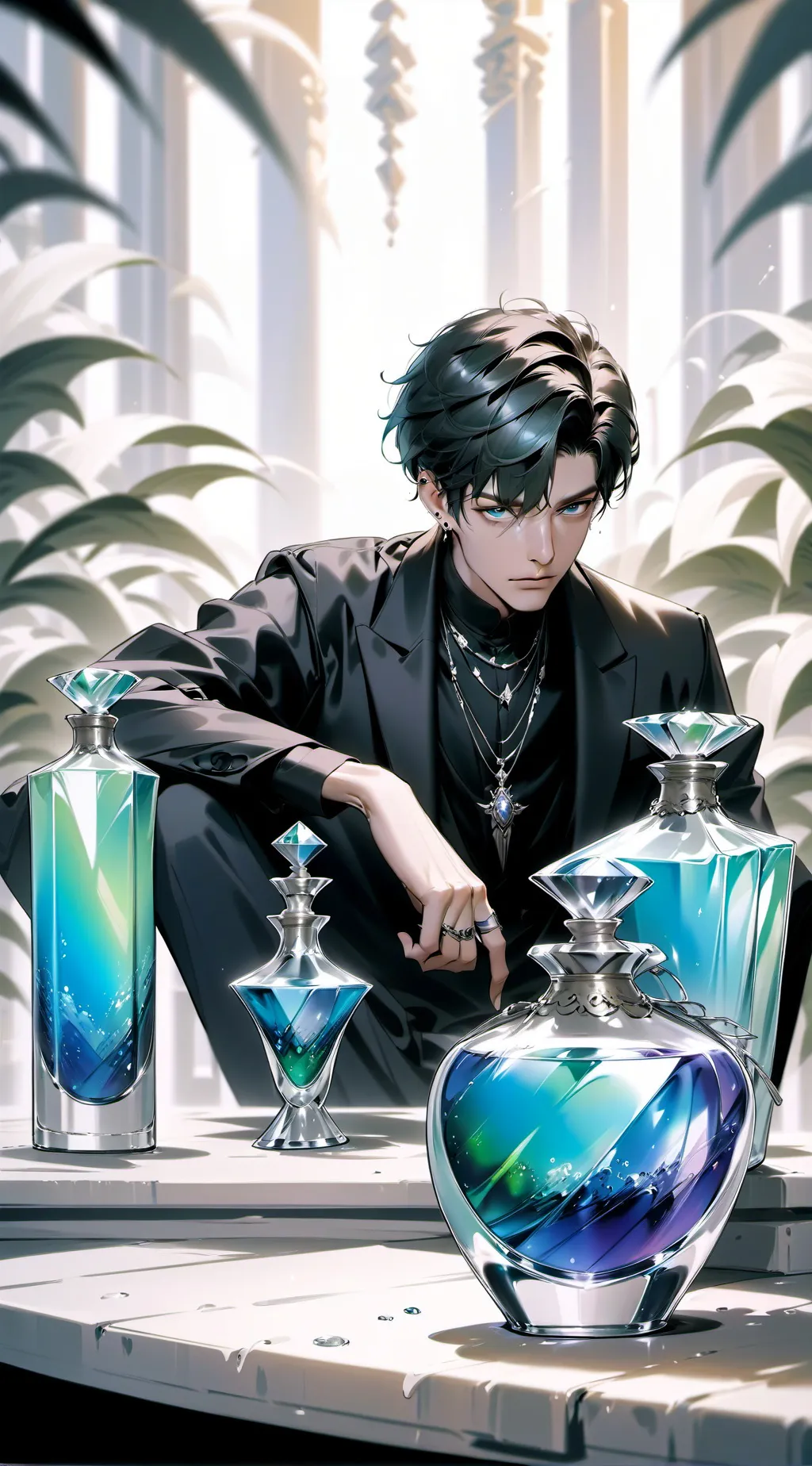 ai character: Kevan  background