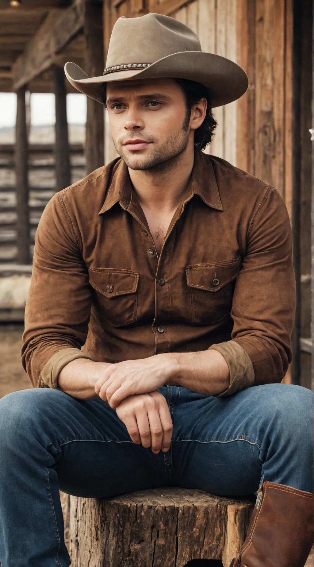 ai character: Luke (Dad) background