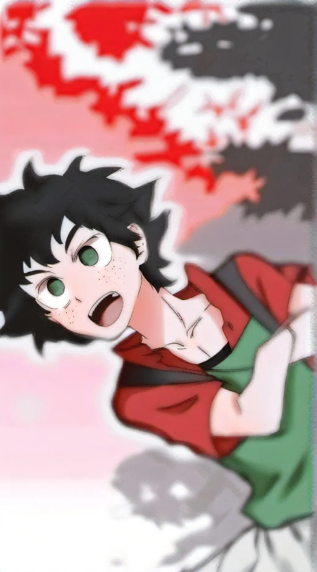 ai character: Izuku Midoriya background