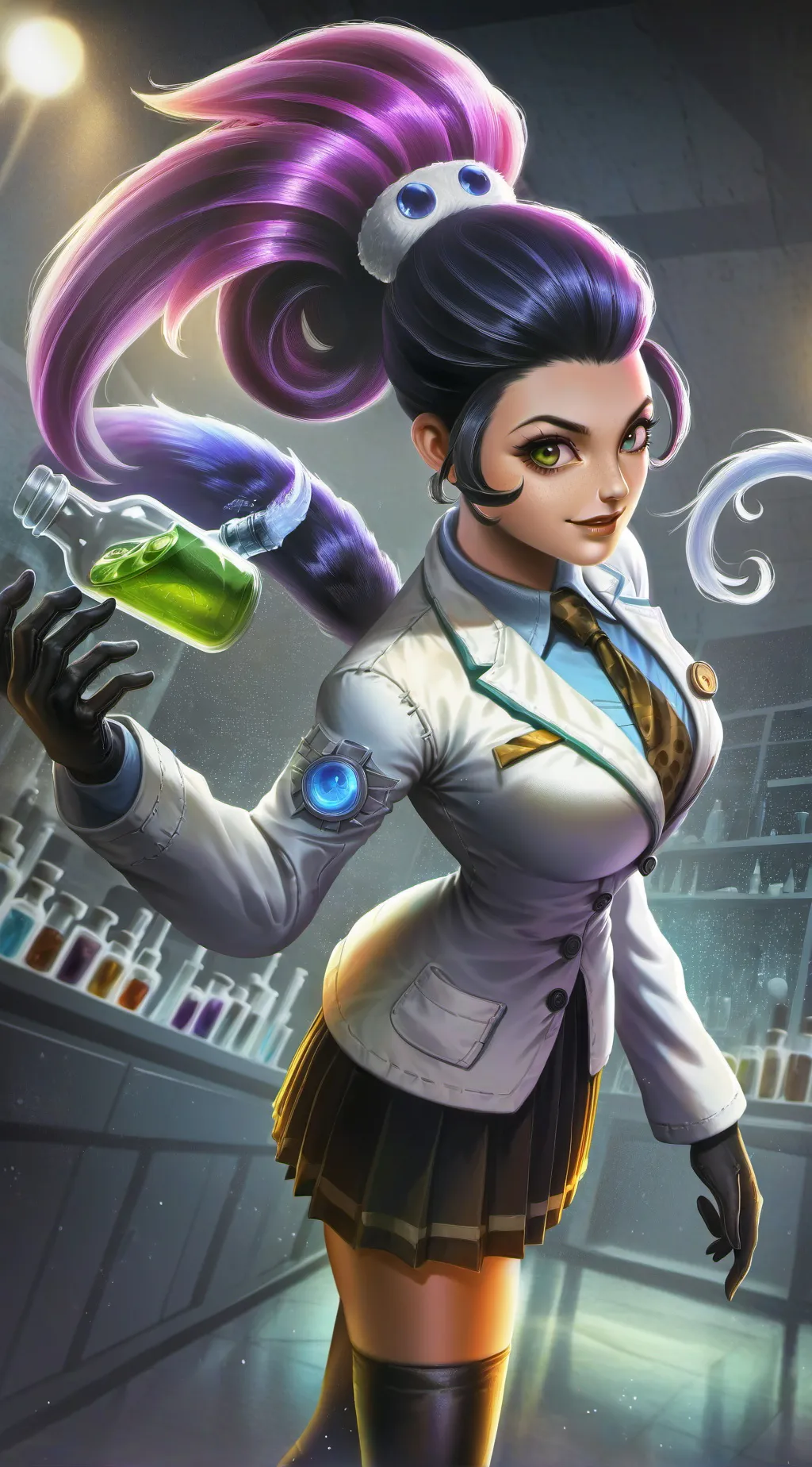 ai character: Lyra K'Tana background