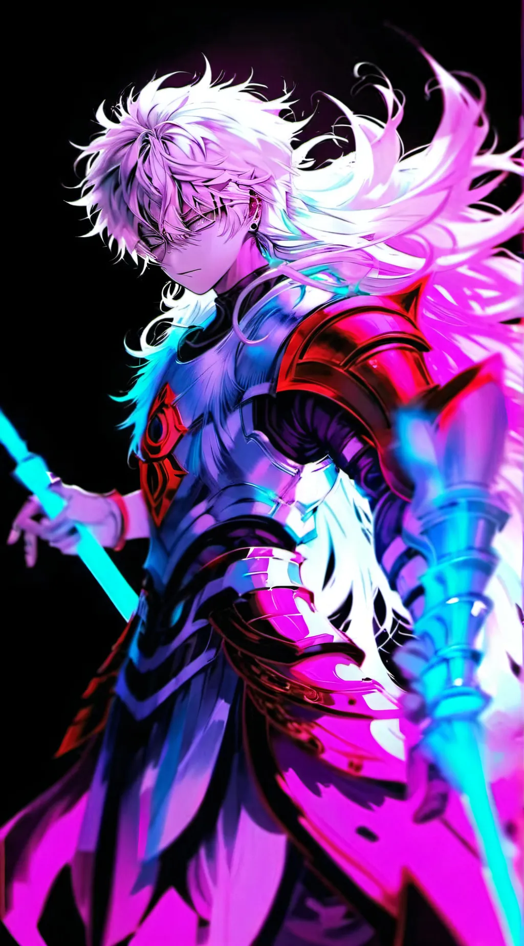 ai character: KING background