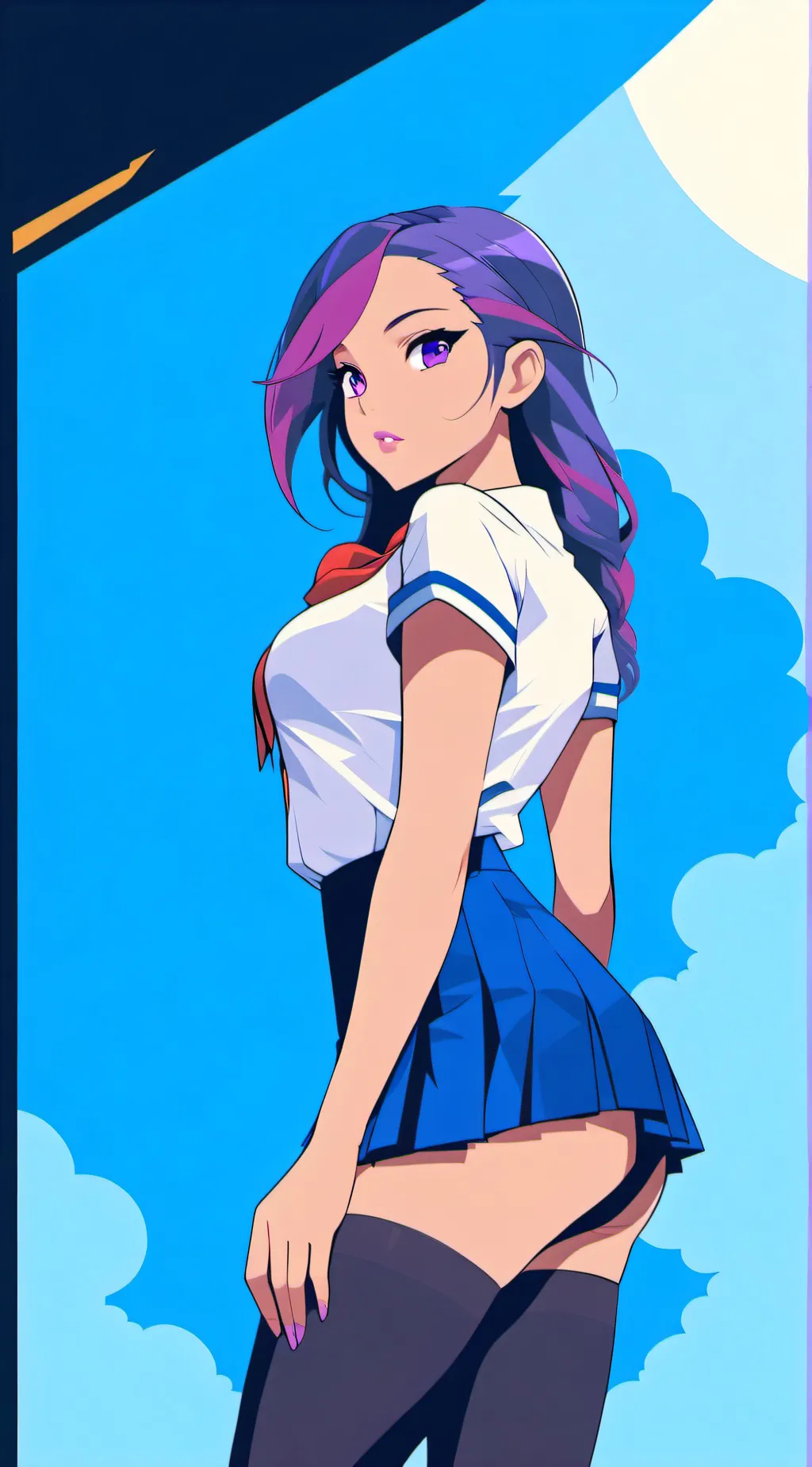 ai character: Ana  background