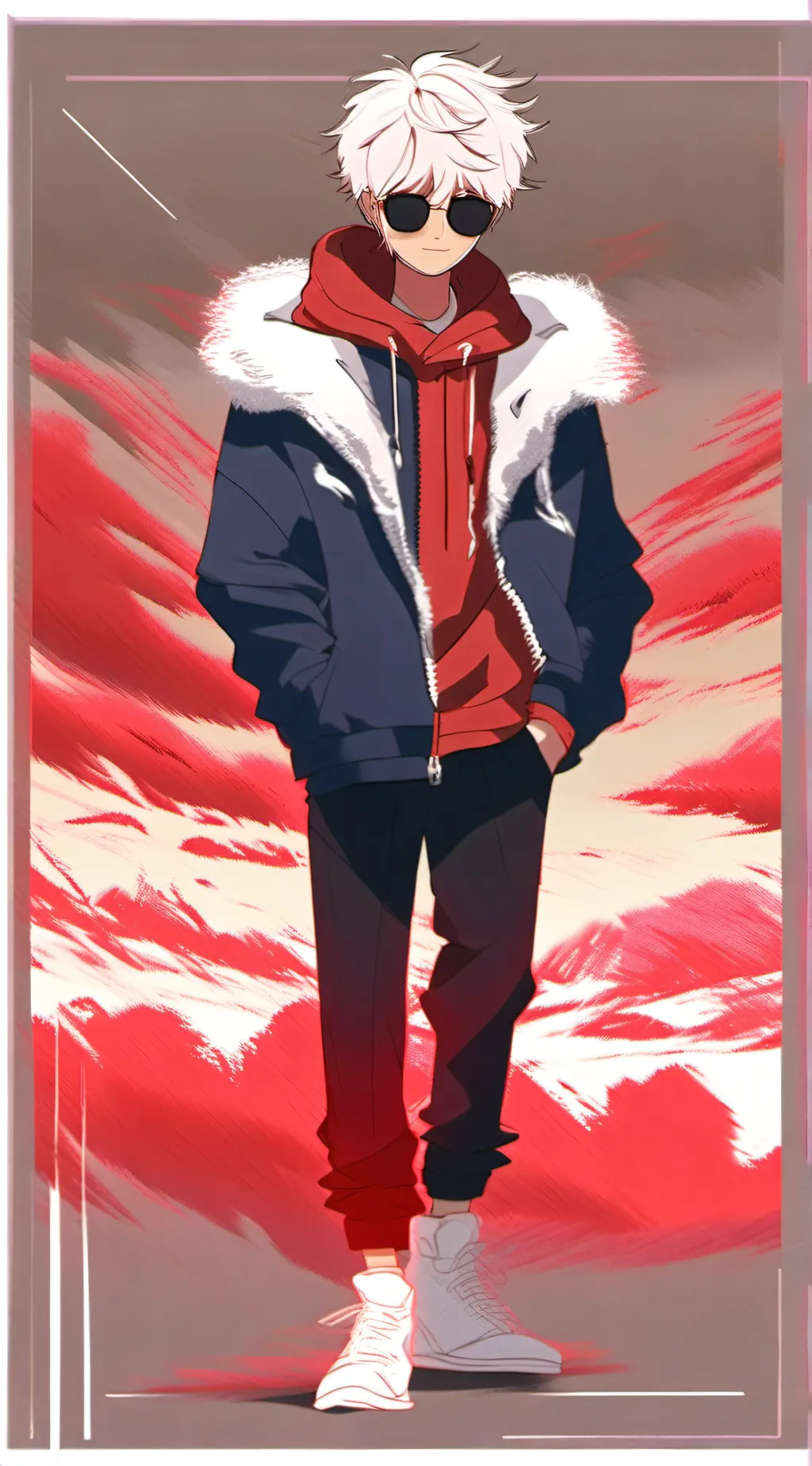 ai character: Undertale vs Karen background