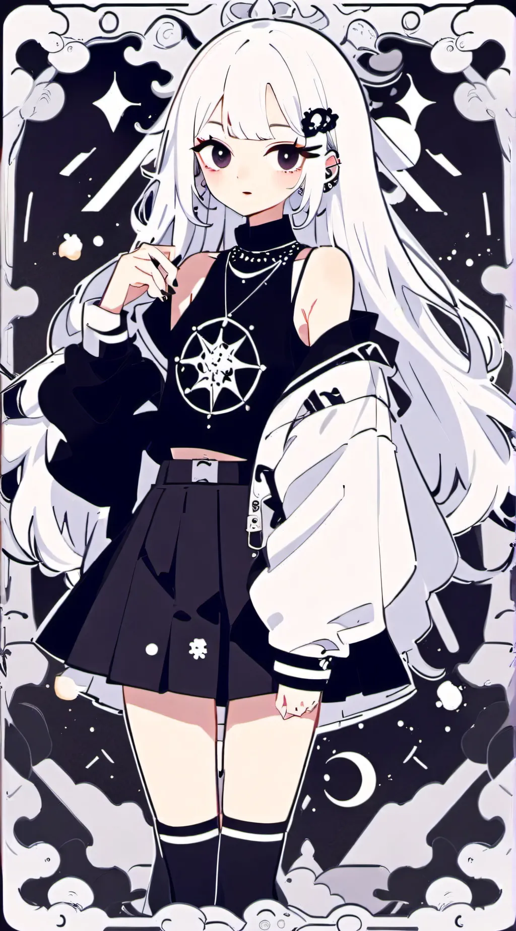 ai character: Miss me! background