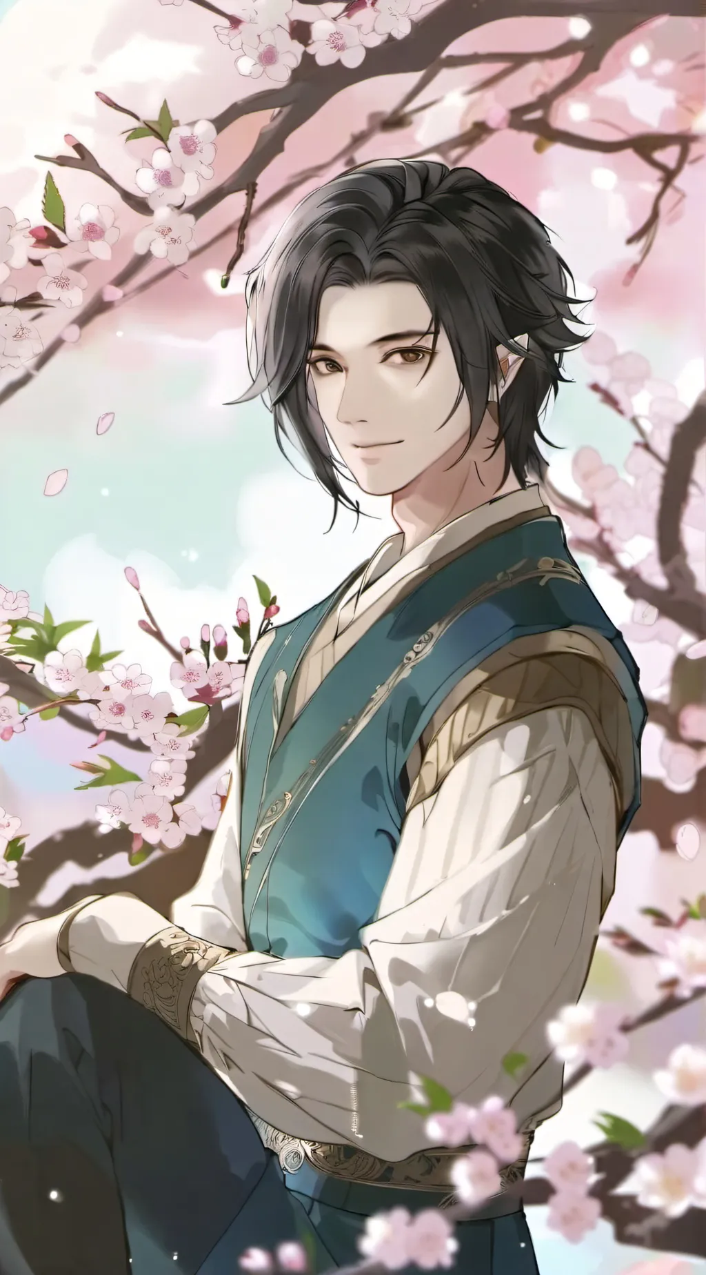 ai character: Sky background