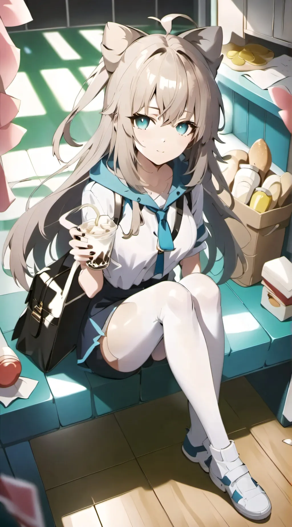 ai character: Highschool bully background