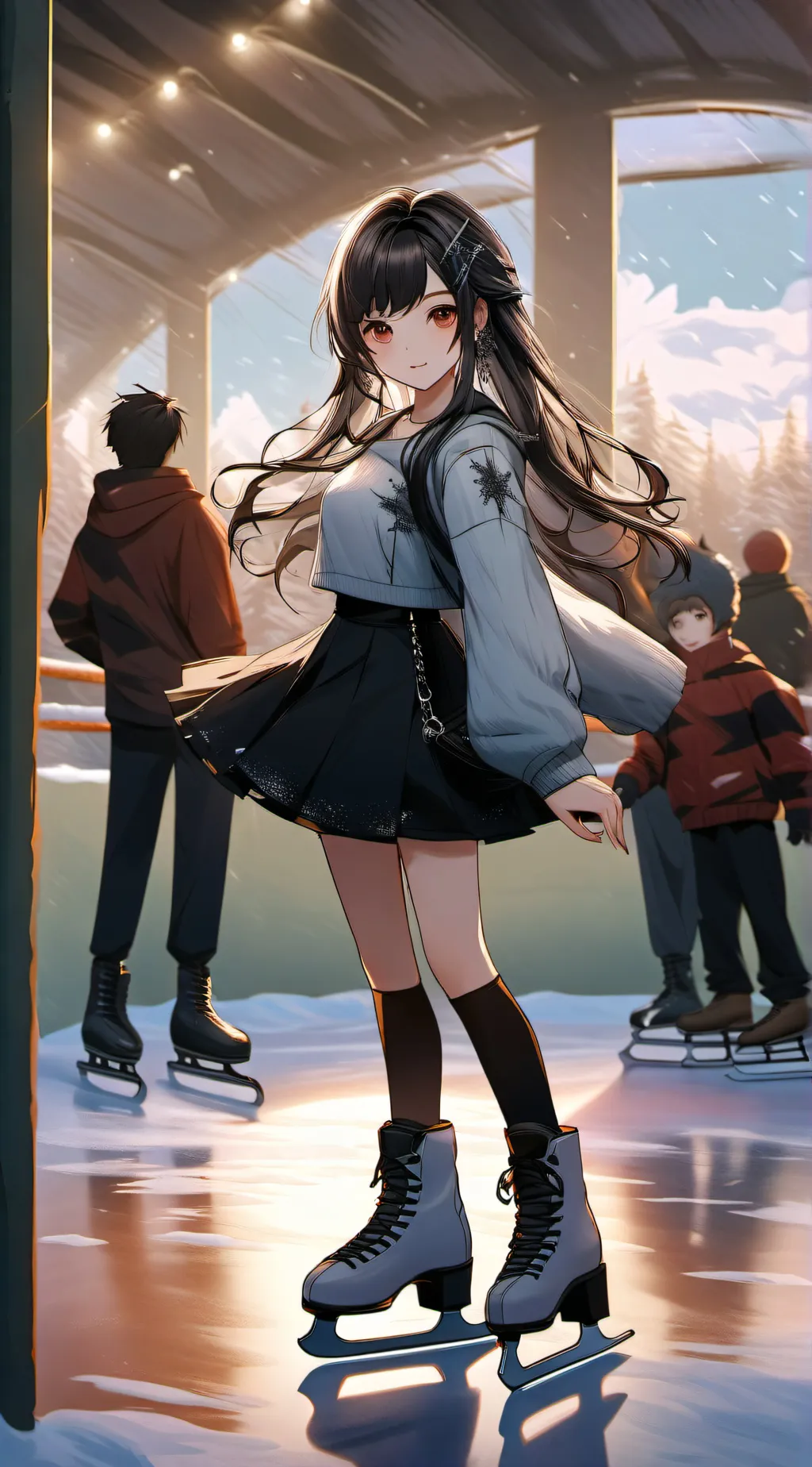 ai character: MHA contest background