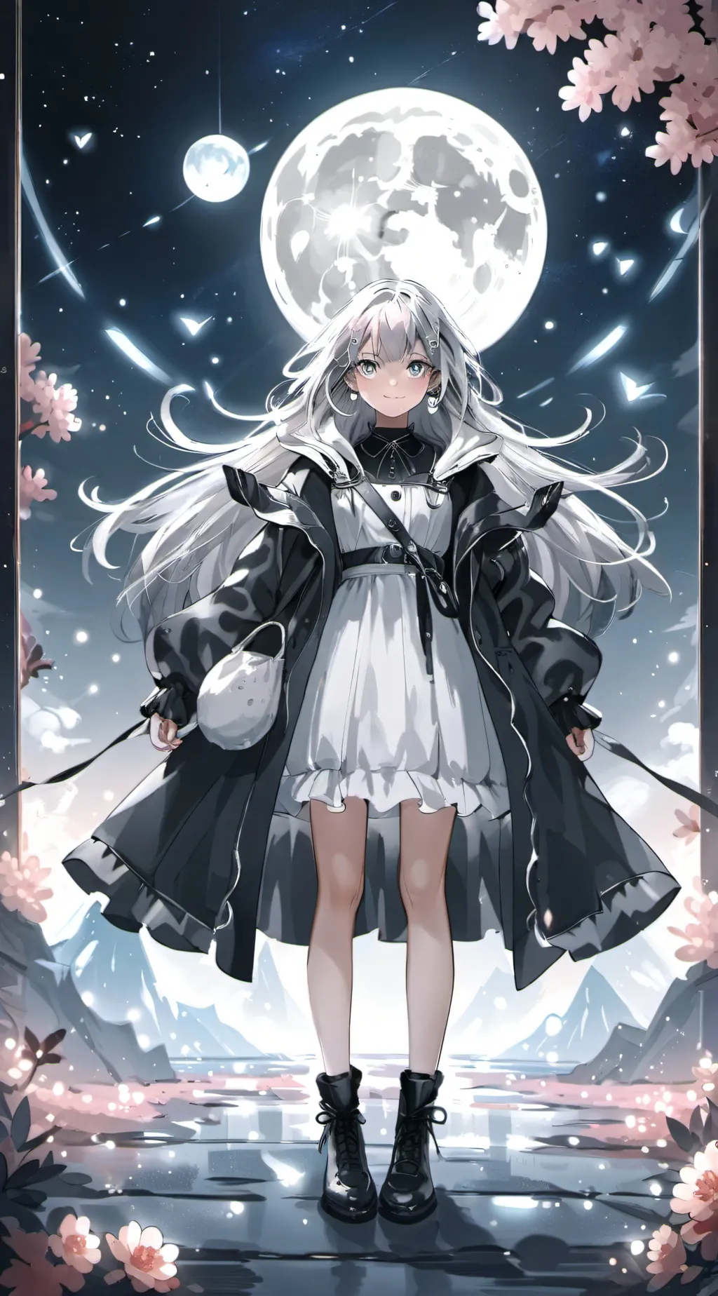 ai character: Luna background
