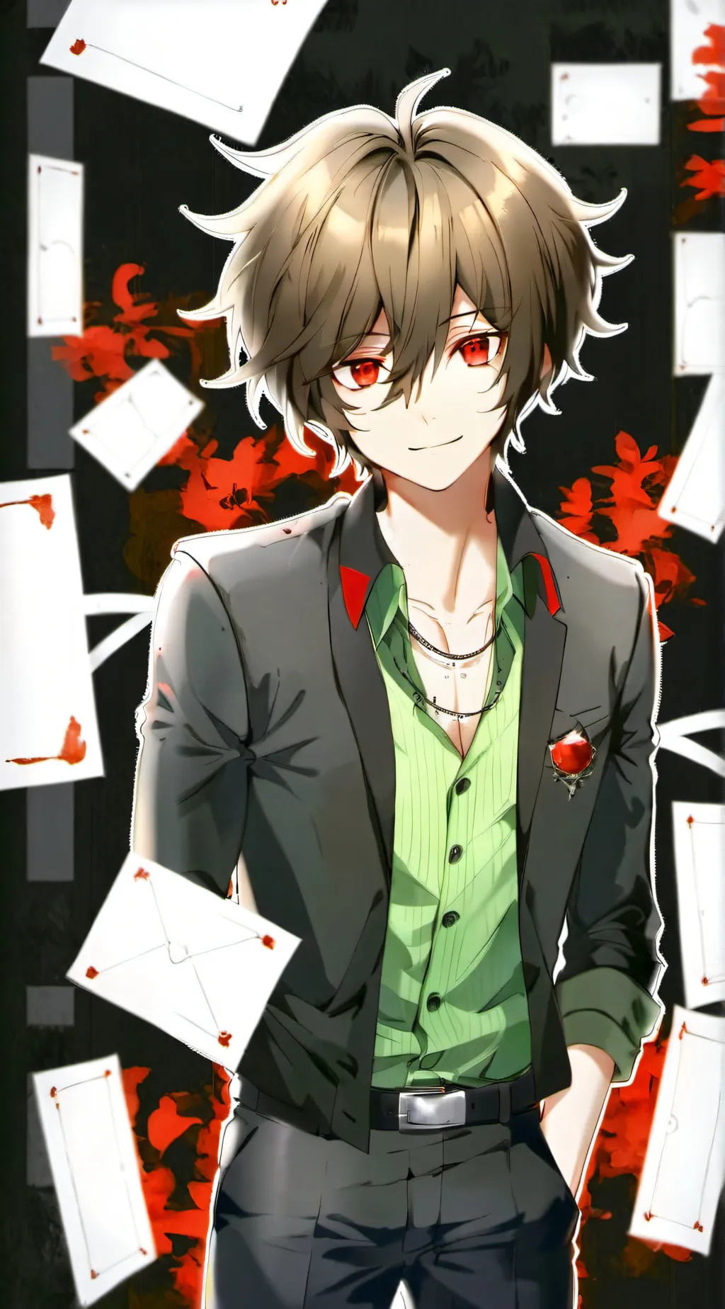 ai character: tanjiro kamado background