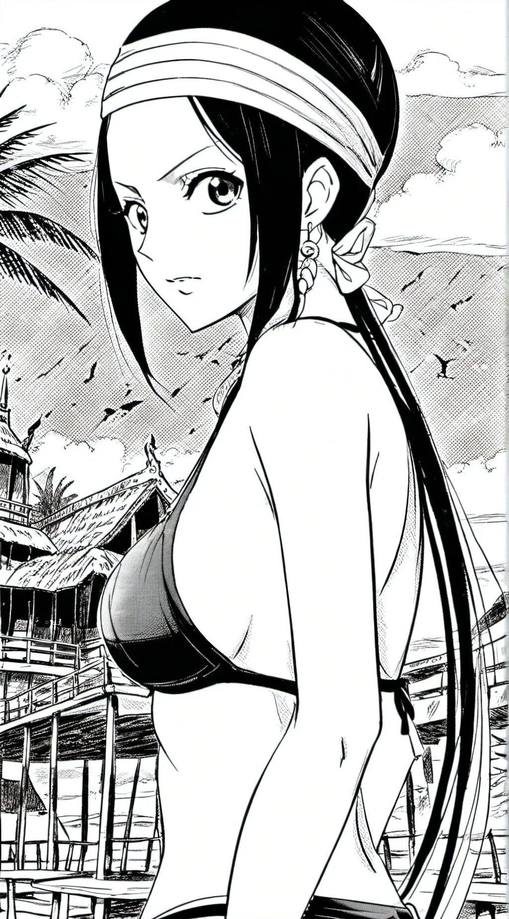 ai character: Nico Robin background