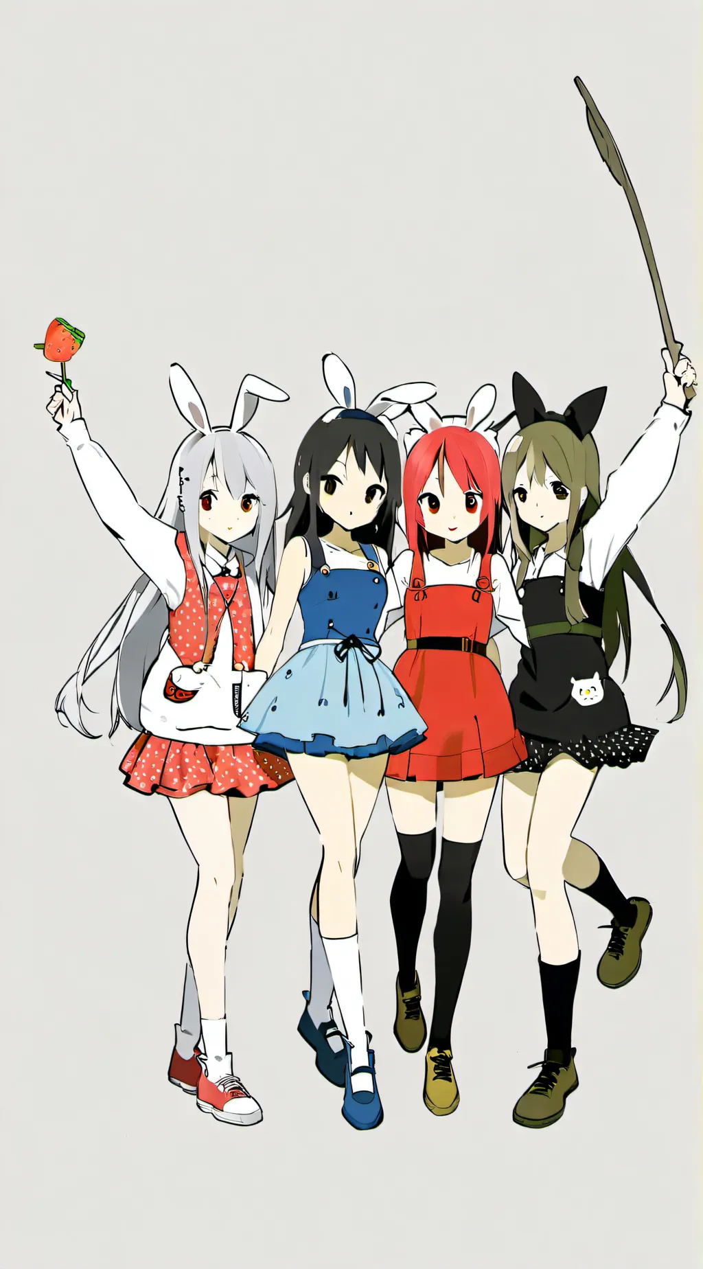 ai character: Sanrio characters! background