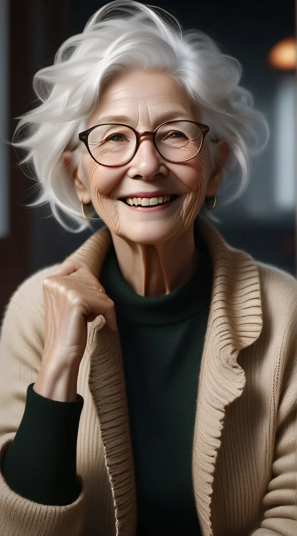 ai character: Nostalgia background